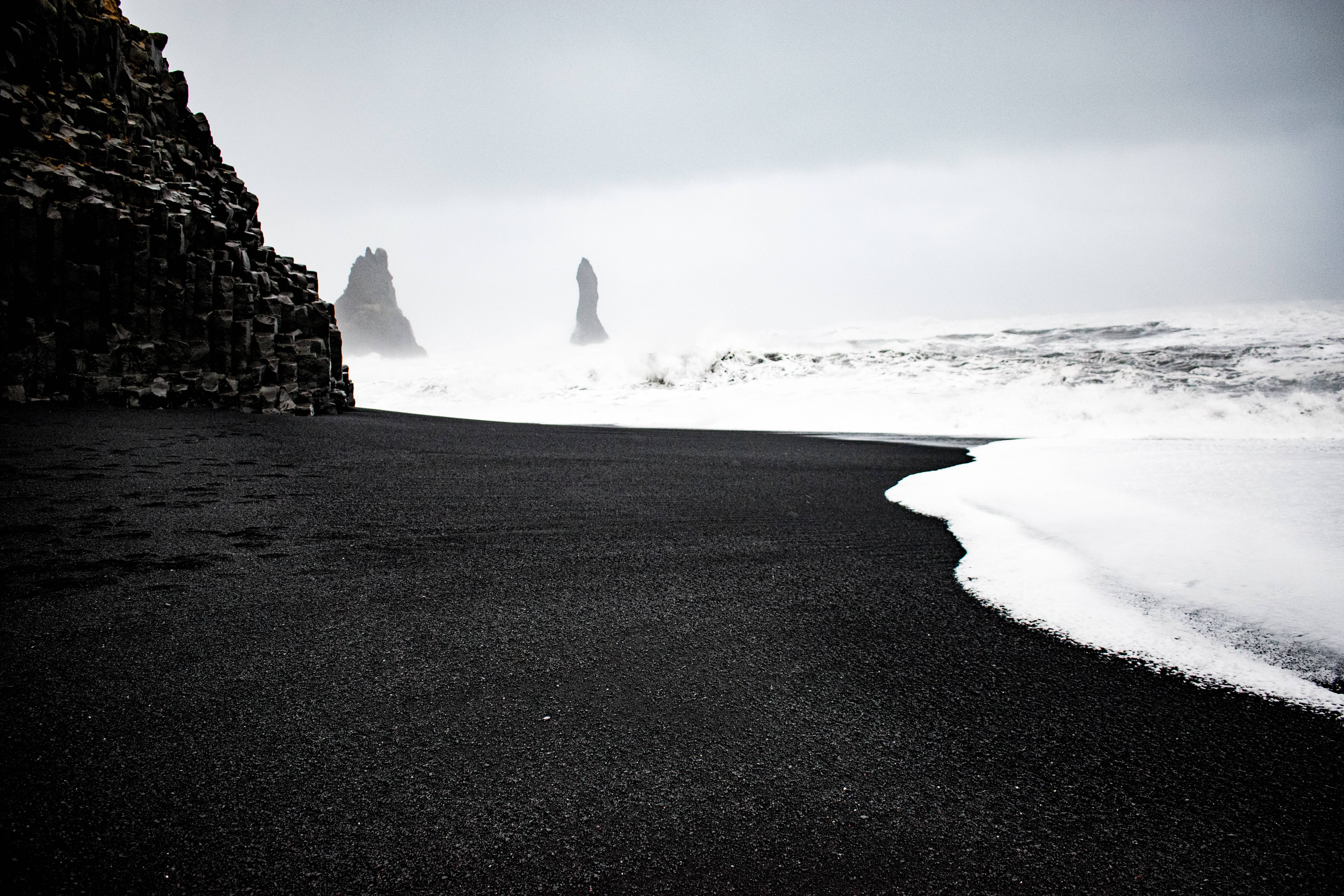 Download Reynisfjara Nature Beach 4k