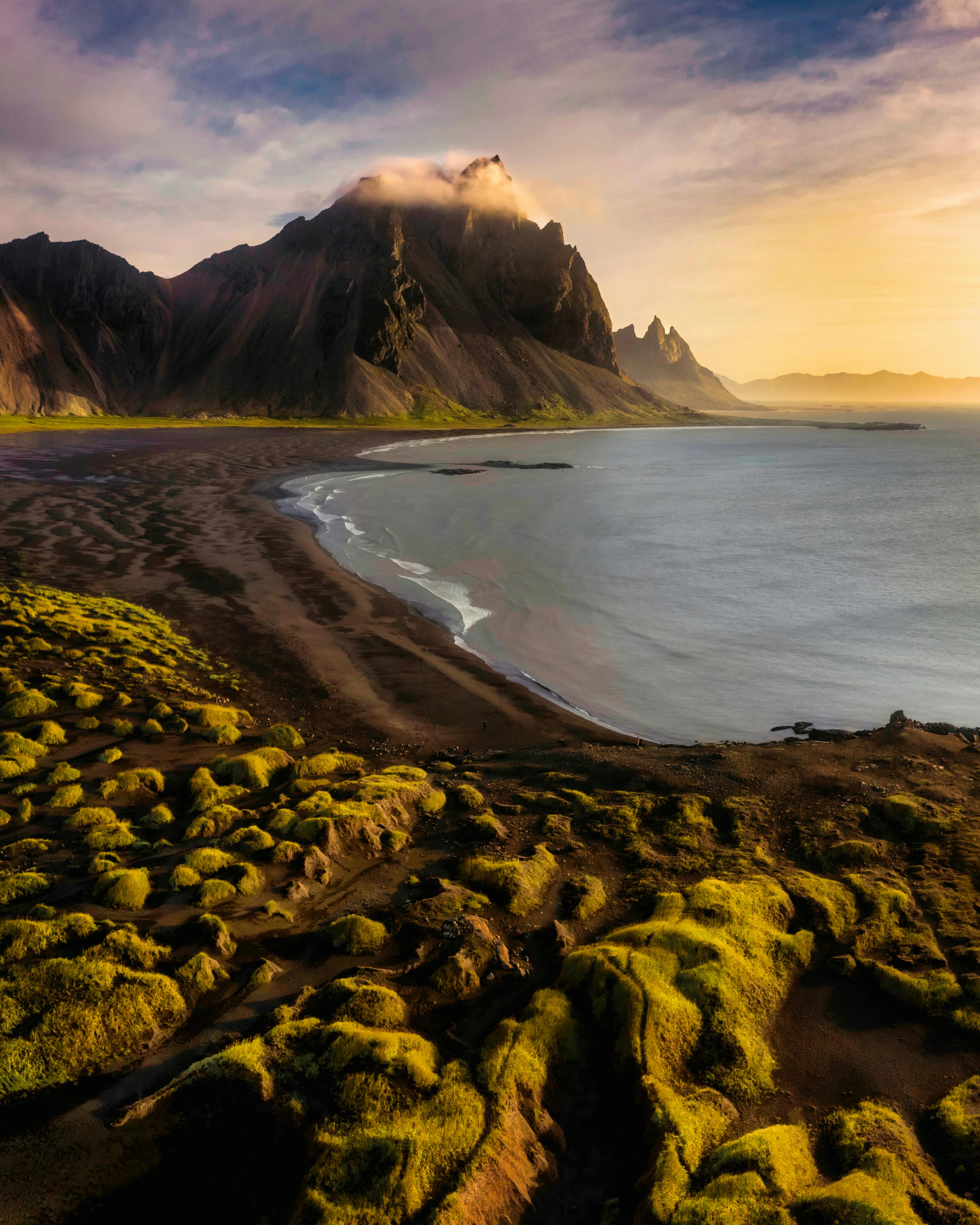 Black Sand Beach Photo, Download