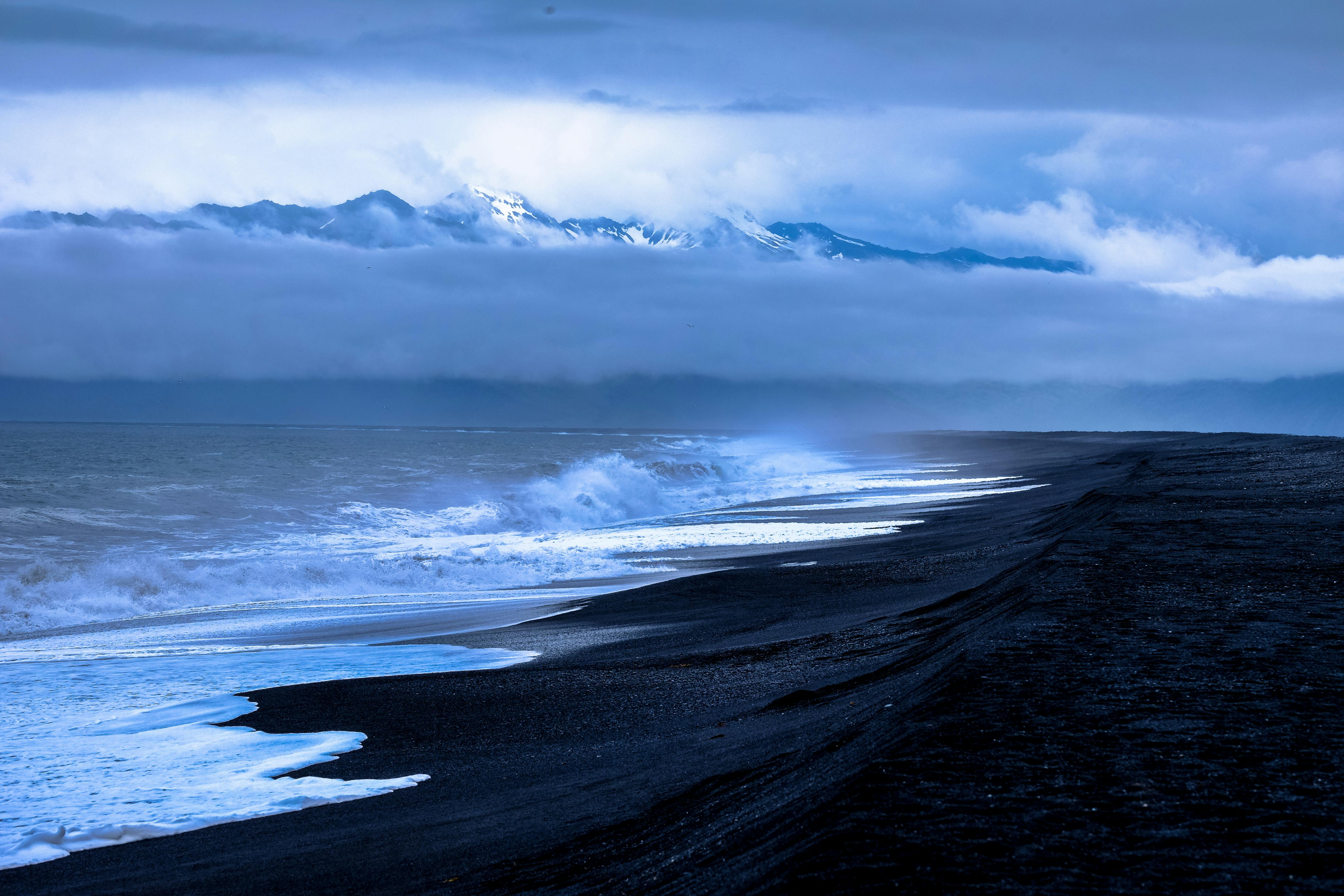Dark Beach Photo, Download The BEST
