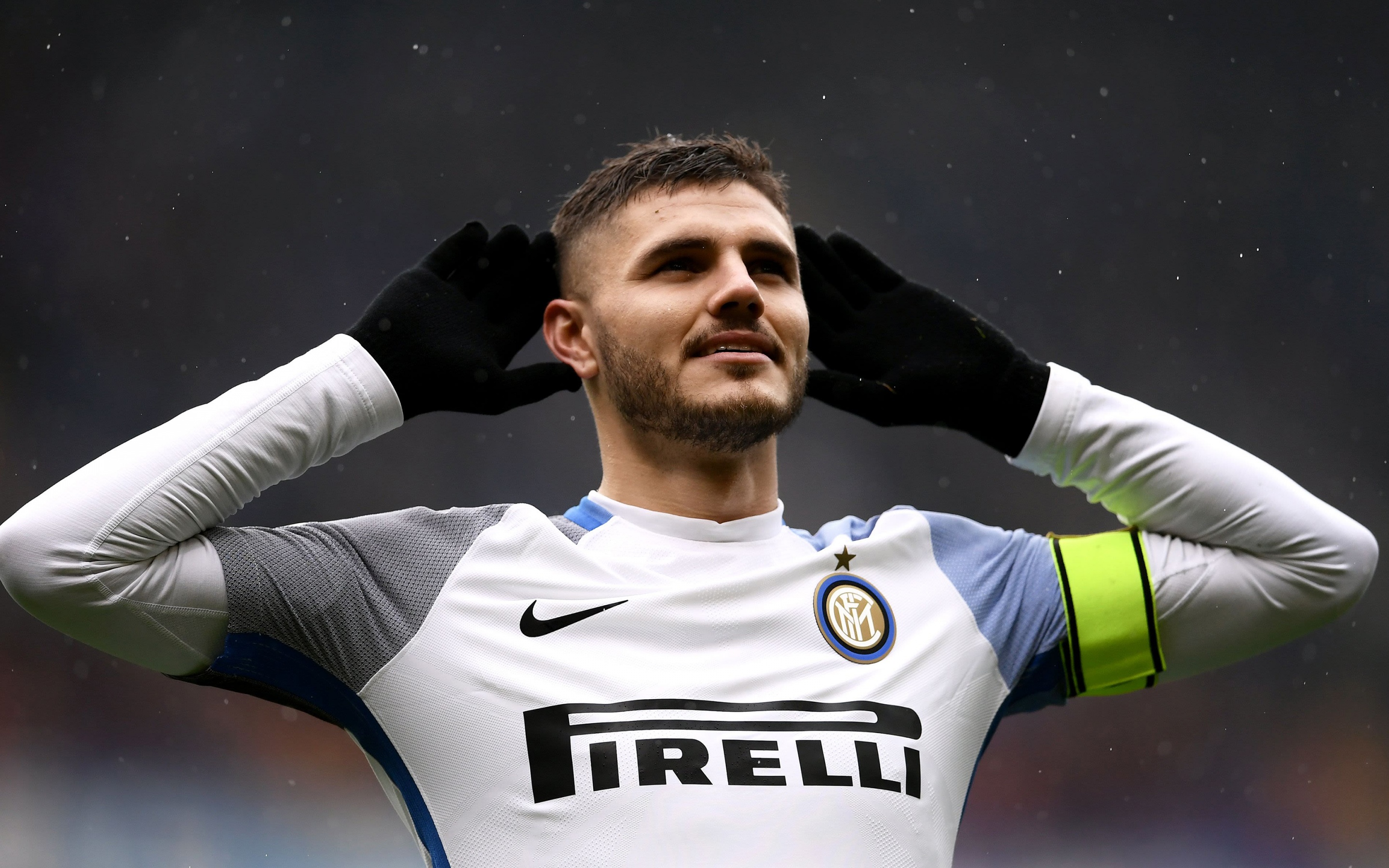 Mauro Icardi Wallpaper 4K, Football