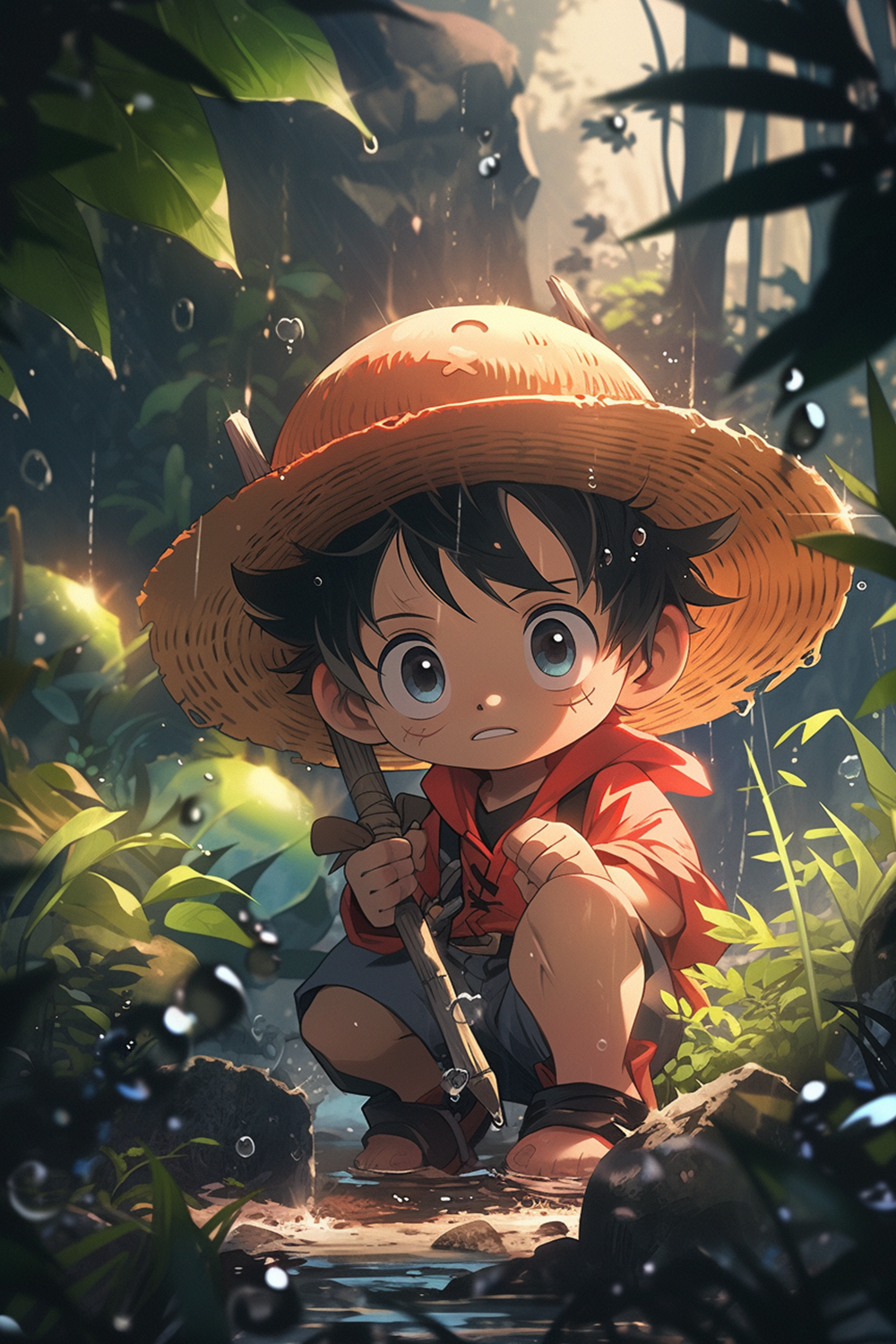 One Piece Monkey D. Luffy 4K Wallpaper