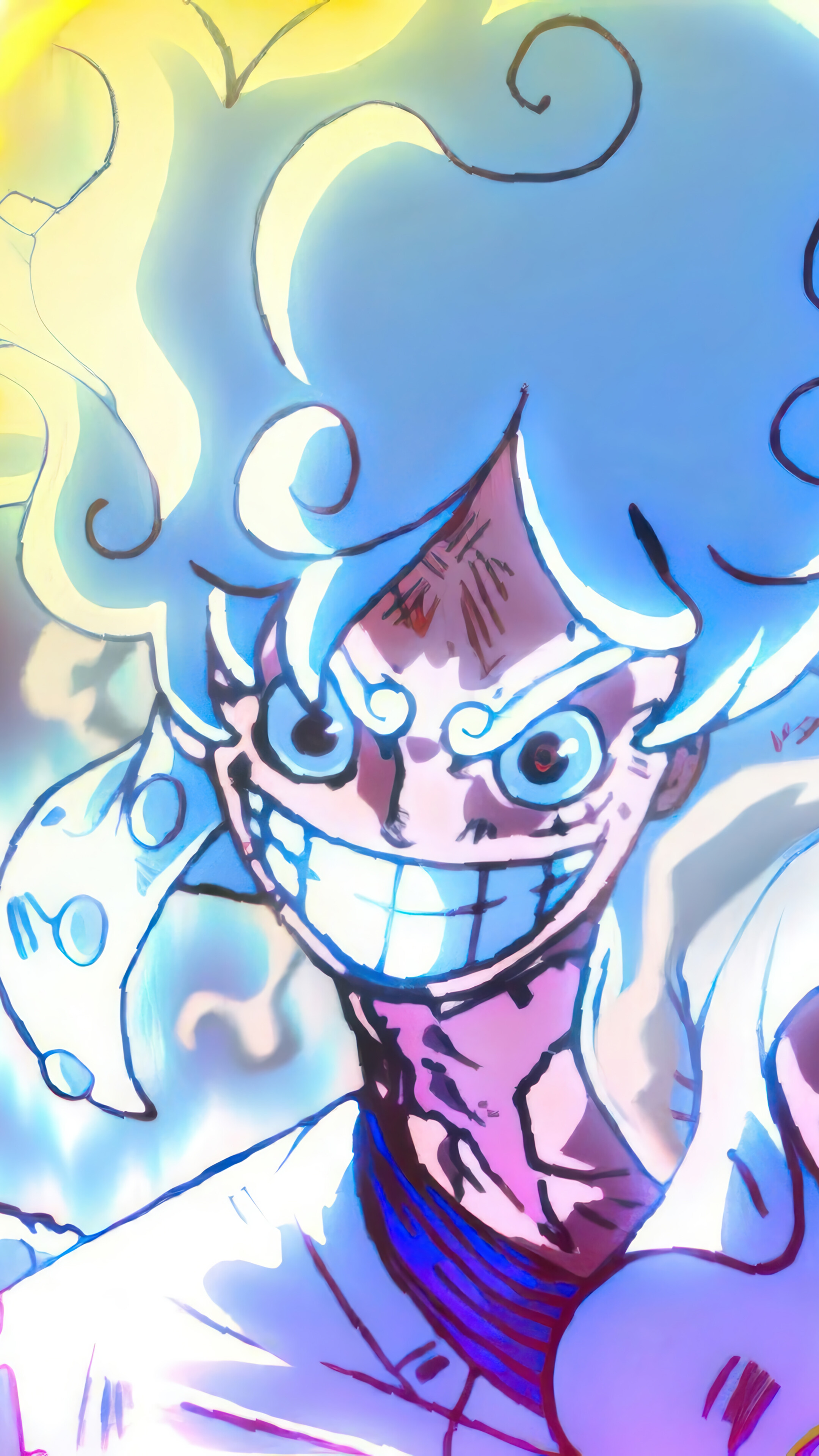 Luffy Gear 5 One Piece 4K Wallpaper