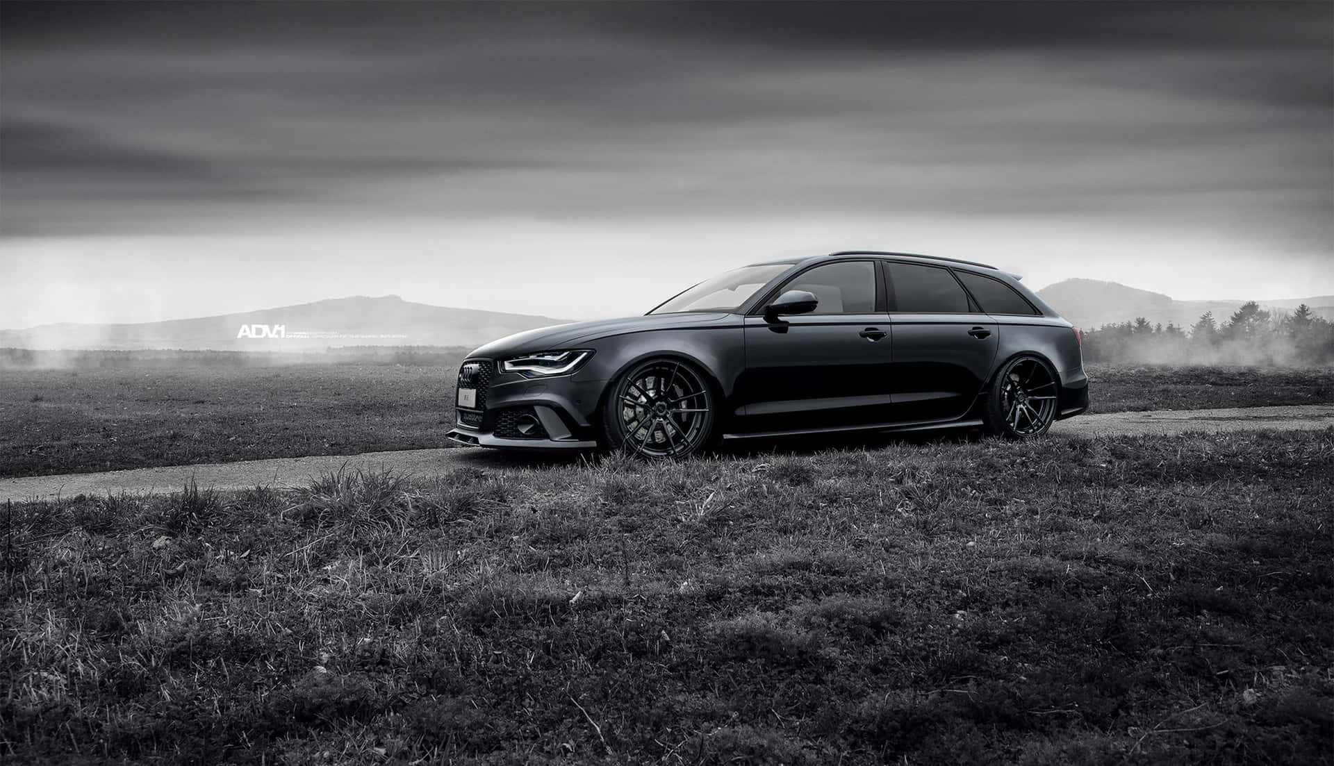 Download Caption: Sleek Audi RS6 Showcasing Its Impressive Power and Design Wallpaper