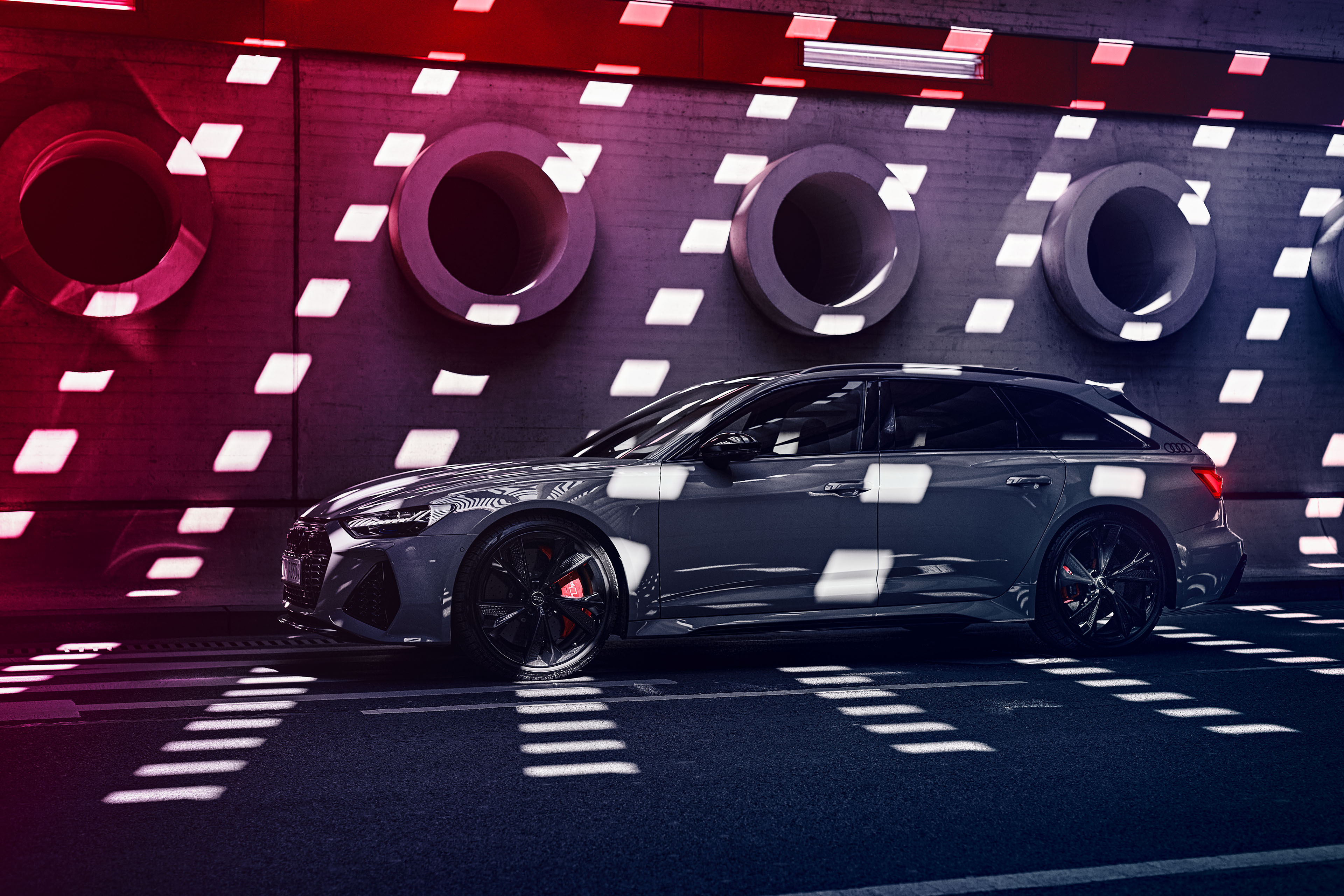 Audi RS 6 Avant Wallpaper 4K, Station