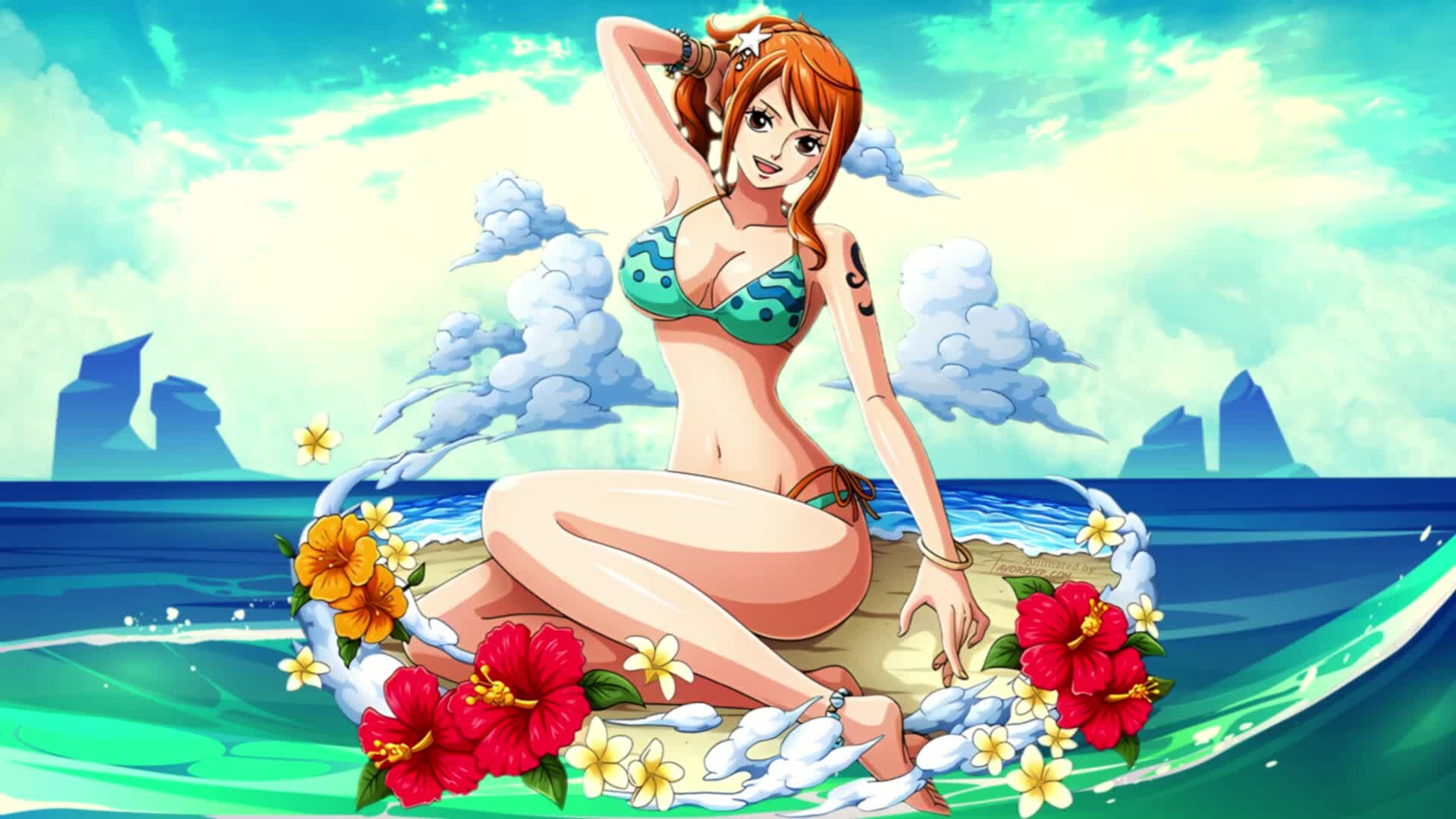 Nami Piece animated