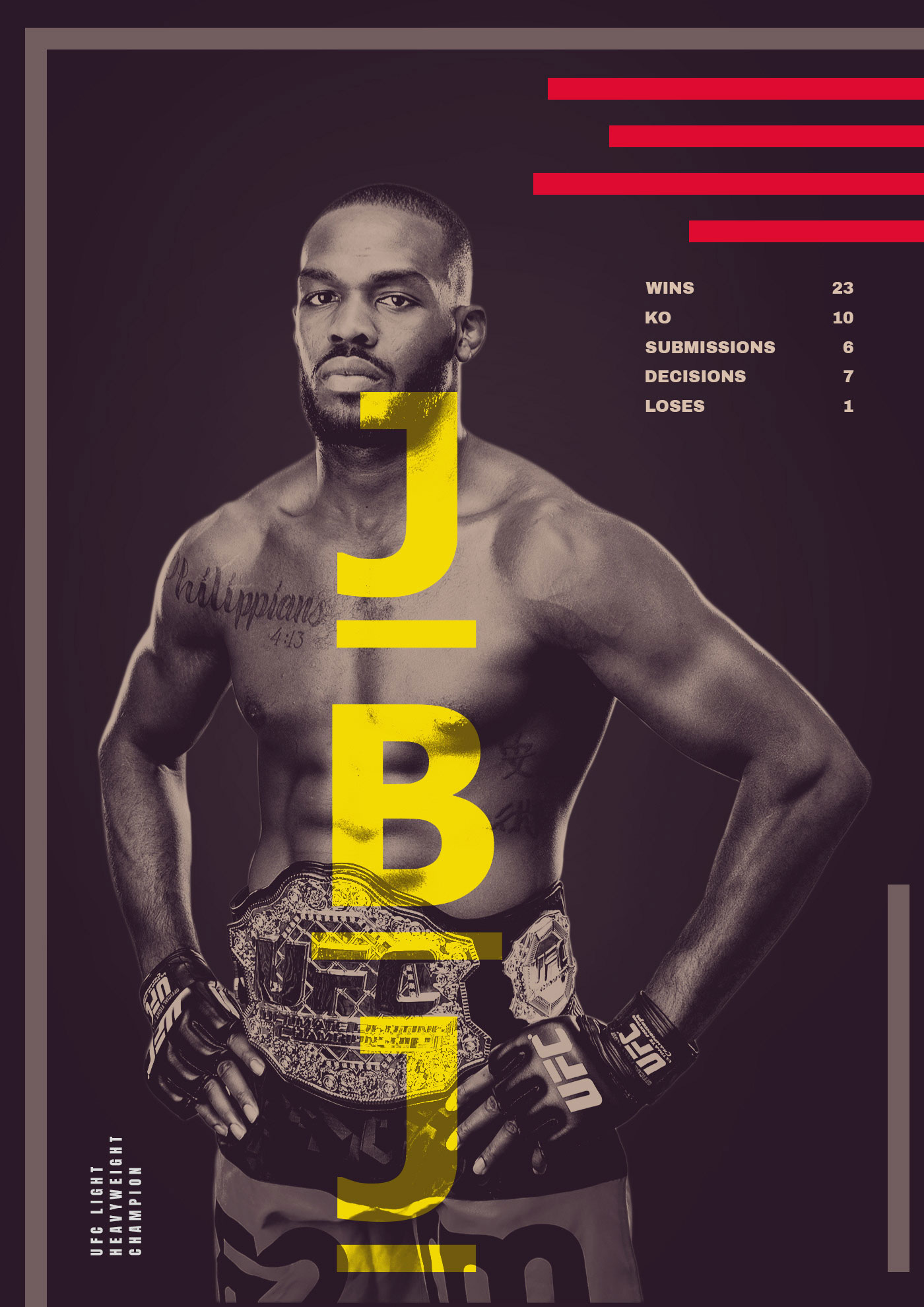 Jon Jones Epic 4k Wallpaper