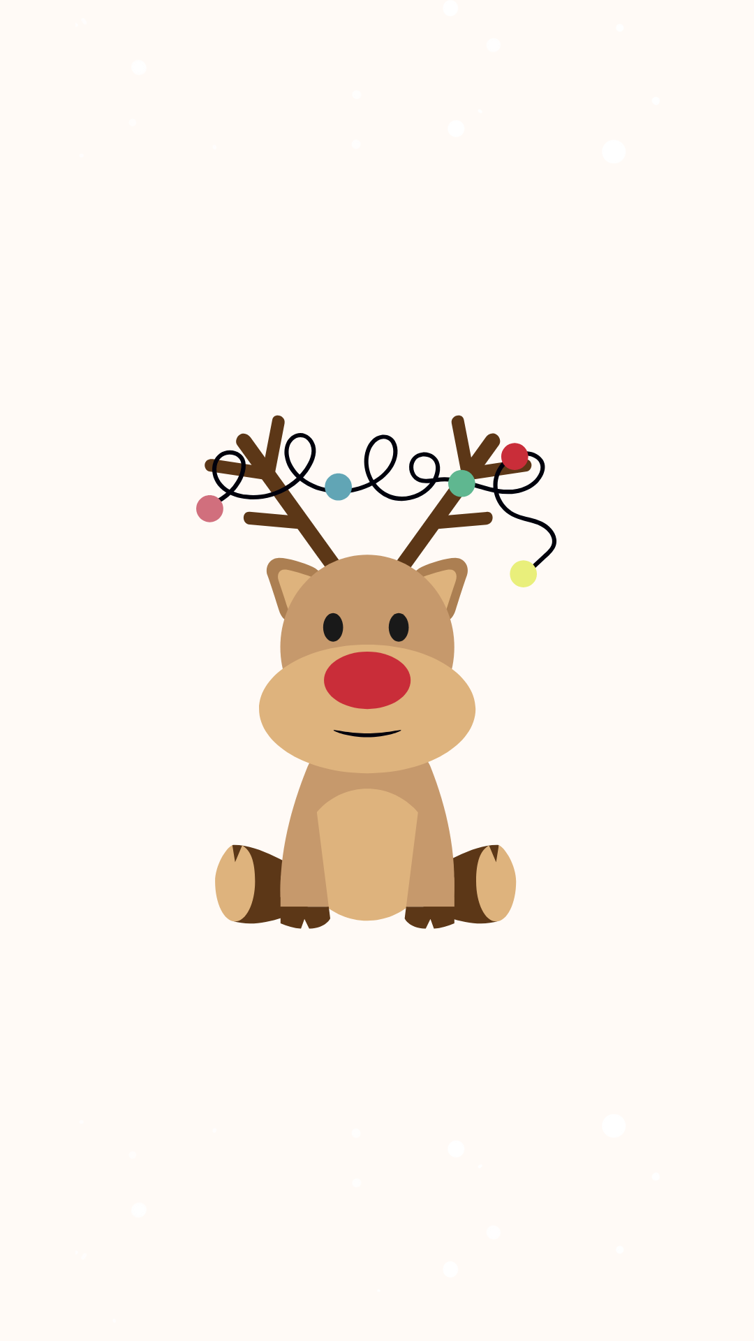 Cute Christmas iPhone Wallpaper