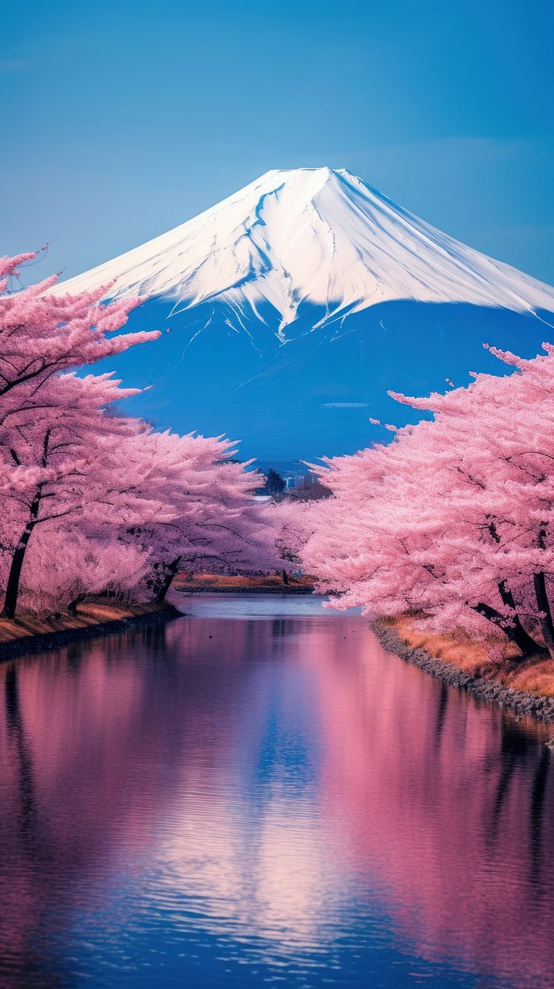 Cherry Blossom Background Image. Free