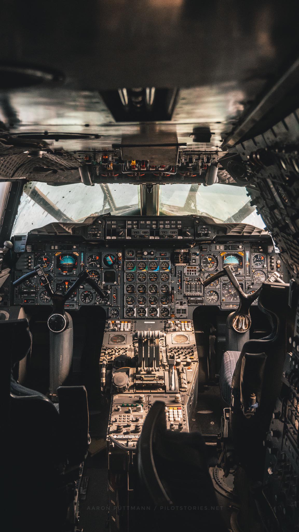Concorde flight deck details, taken at
