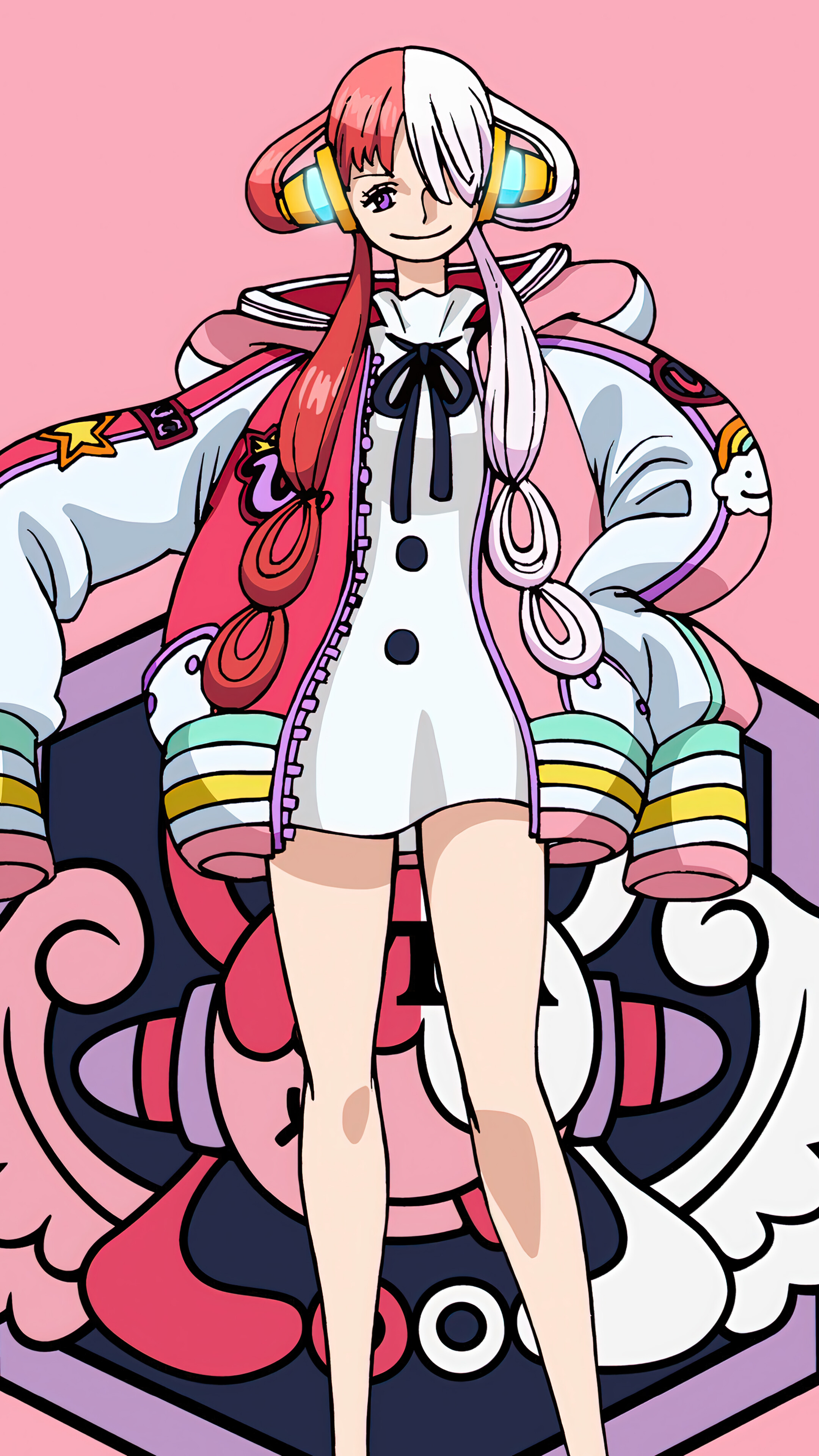 Uta One Piece: Red 4K Wallpaper iPhone