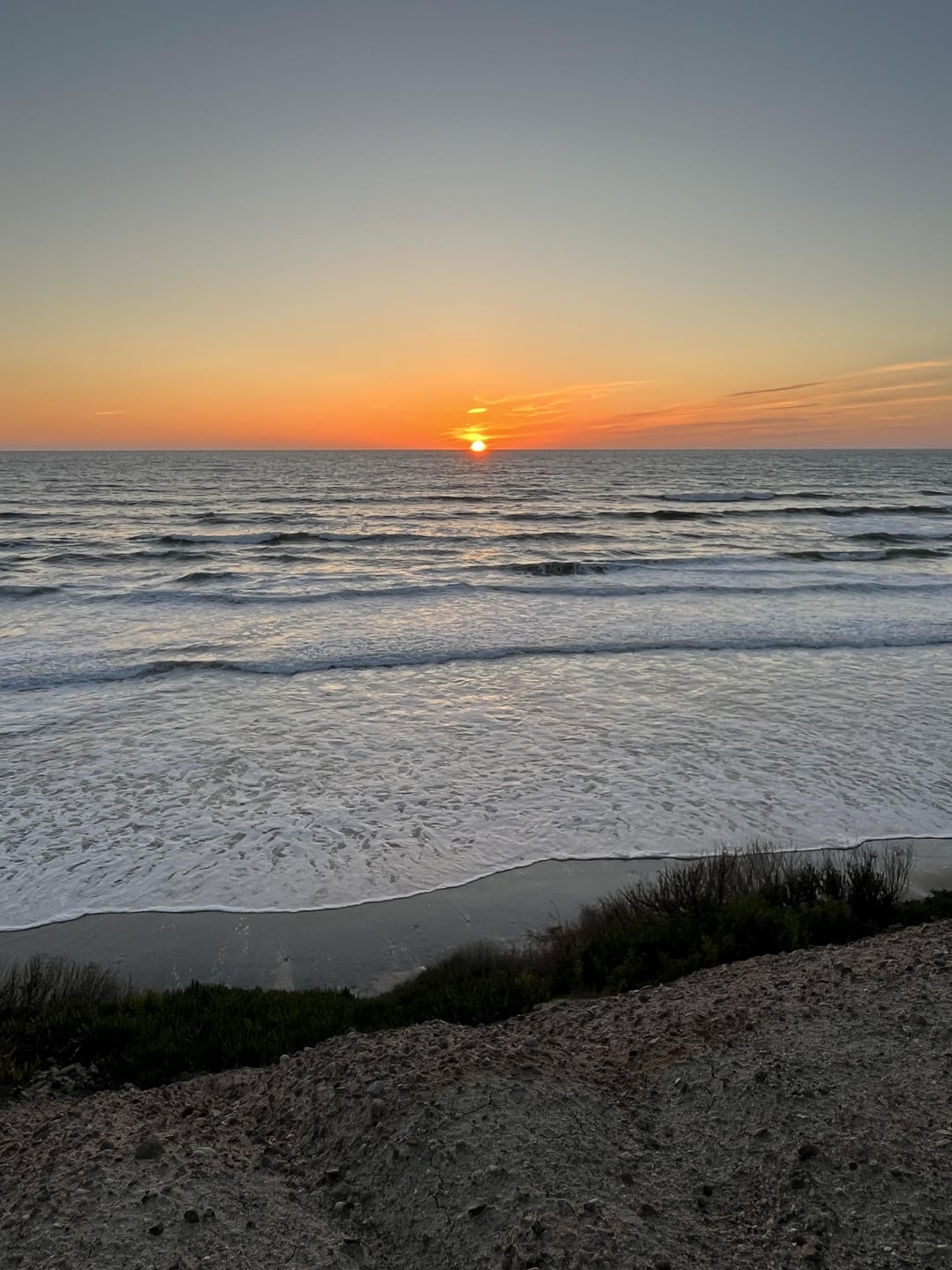 Sunset At Del Mar Beach 03 26 IPhone