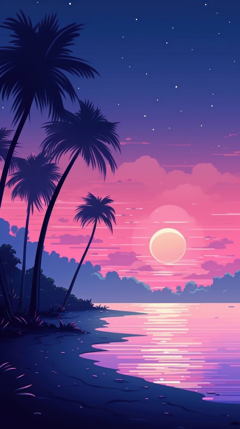 iPhone Sunset Wallpaper. Free