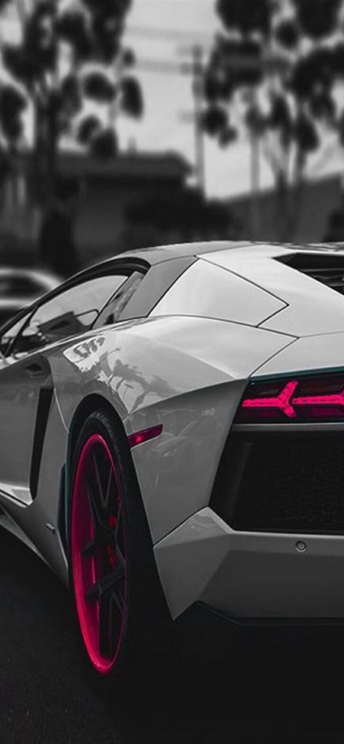 Lamborghini Aventador Sportscar Dark
