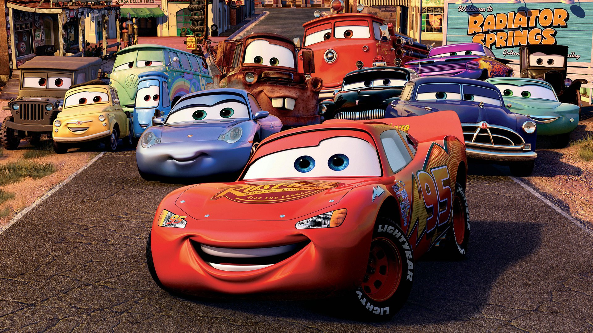 Download Movie Cars (Pixar) HD Wallpaper