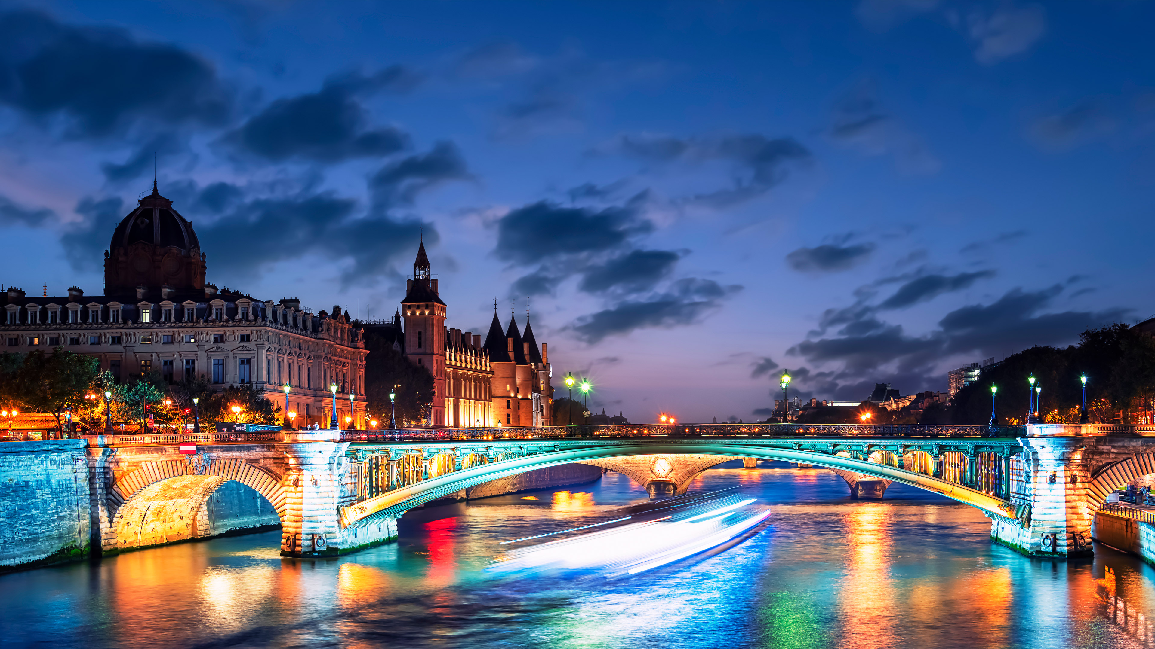 Paris Man Made Bridge 4k Ultra HD Wallpaper