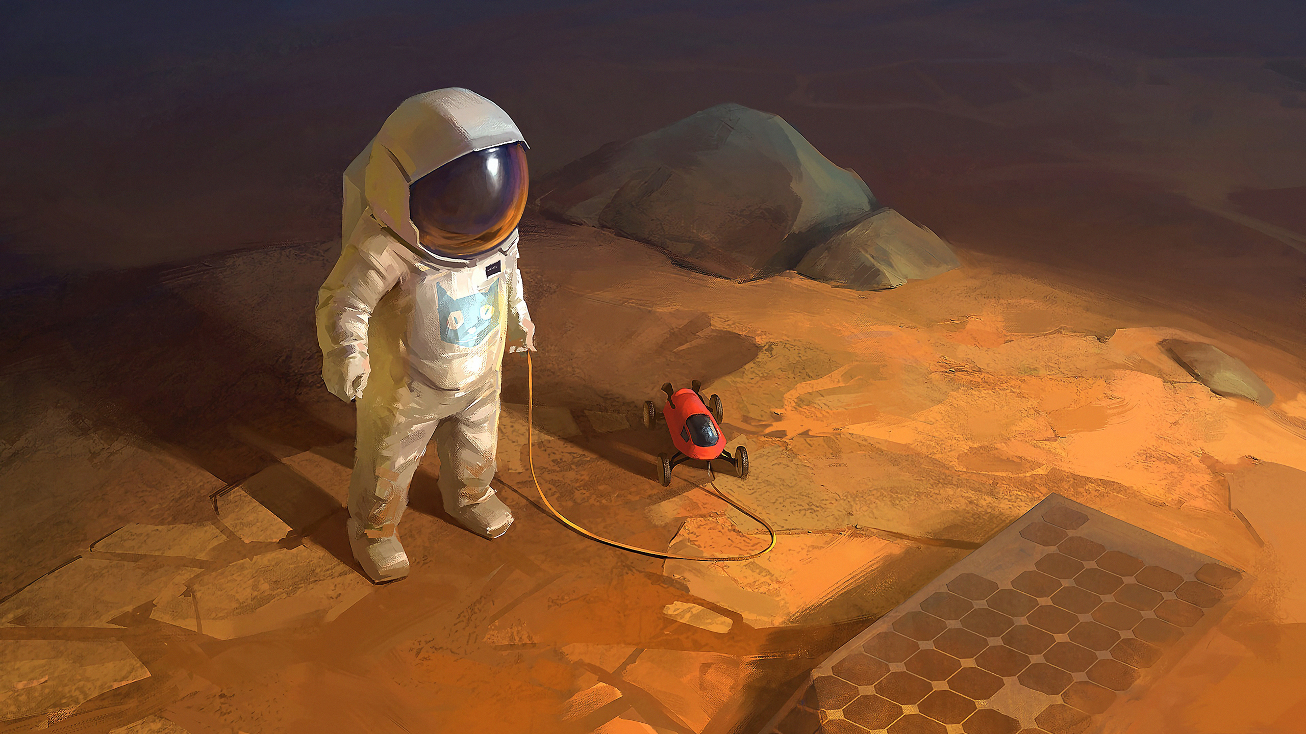 The Martian Art Wallpaper, HD Artist
