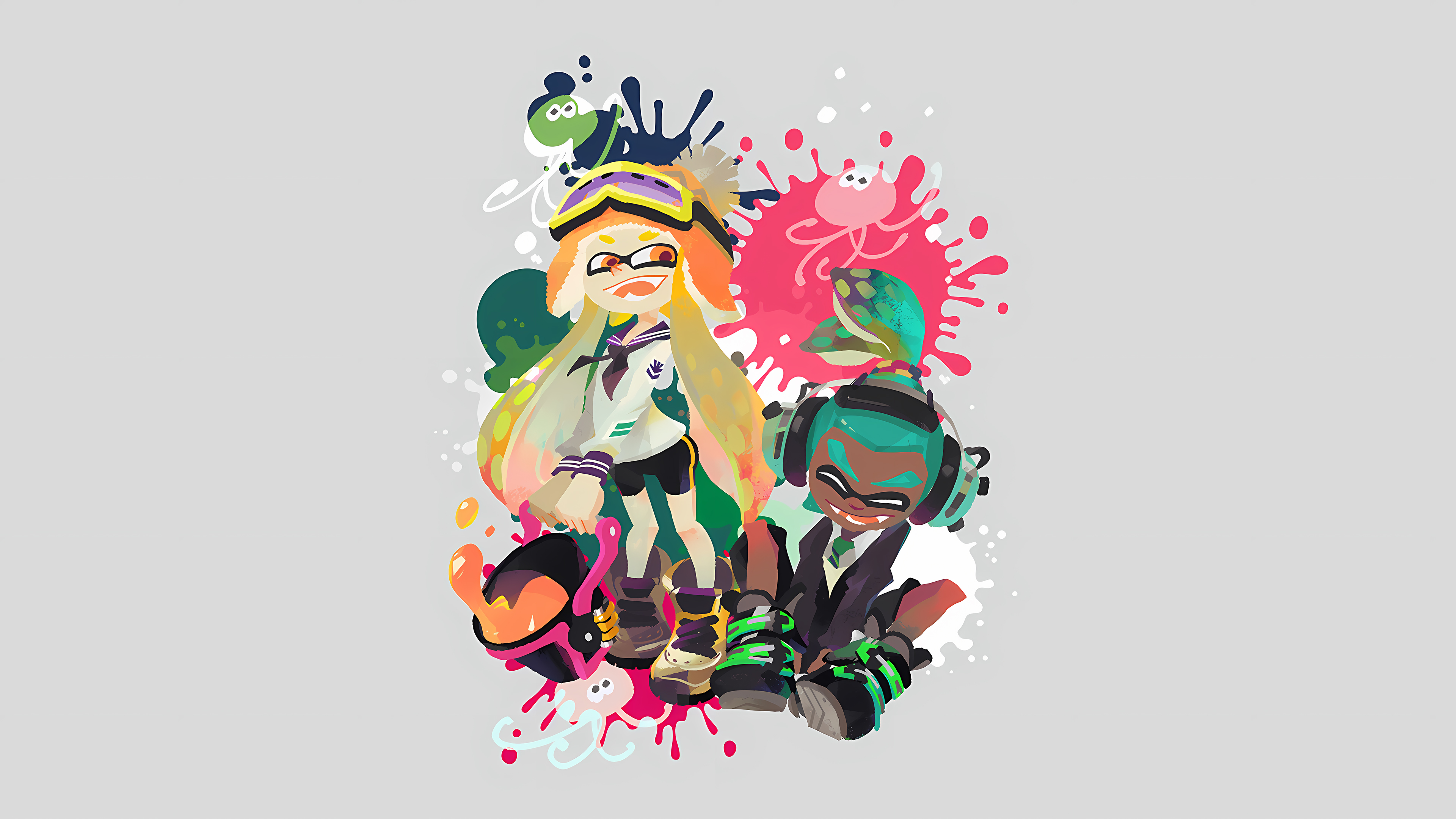 Download Splatoon 4k Ultra HD Wallpaper
