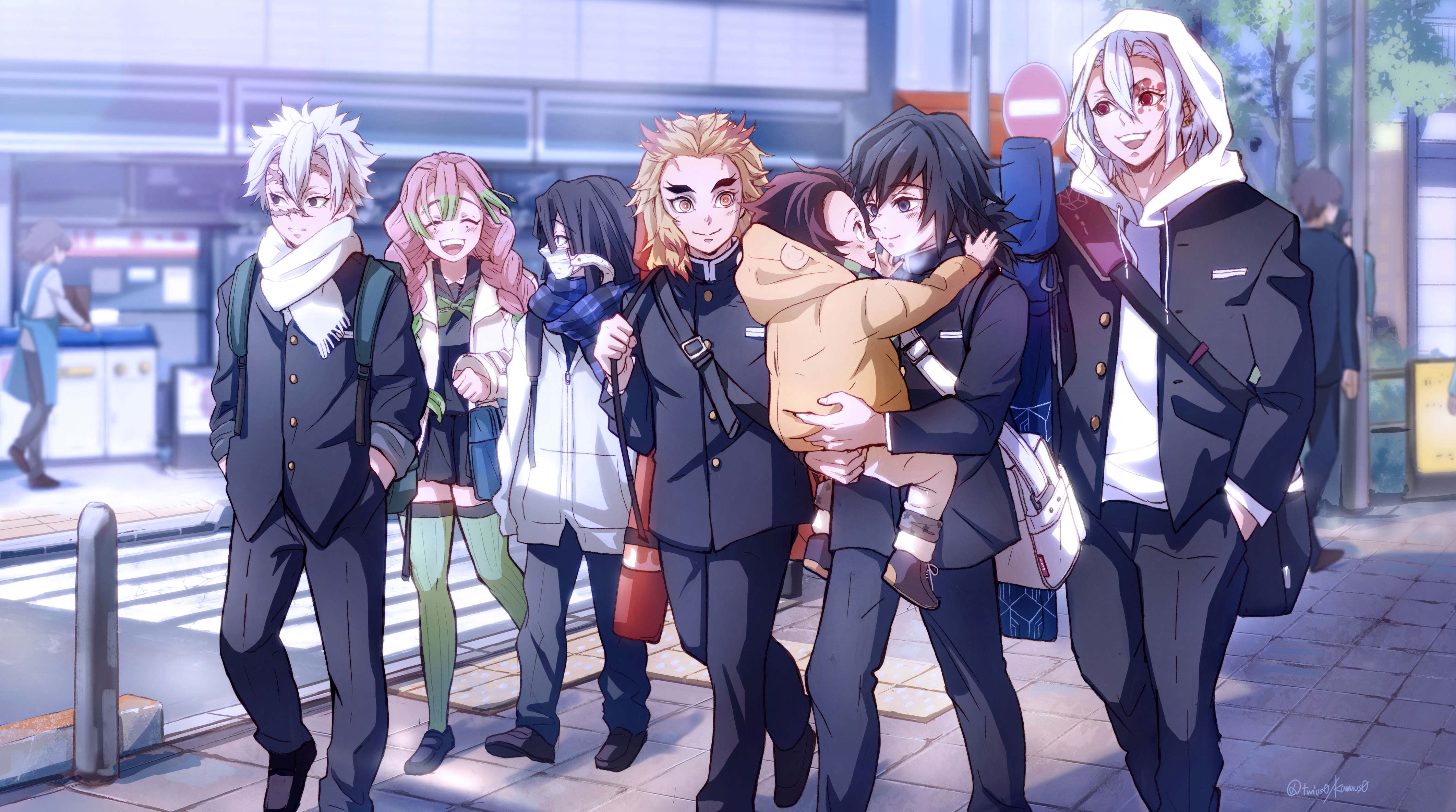 Anime Demon Slayer DeskK Wallpaper