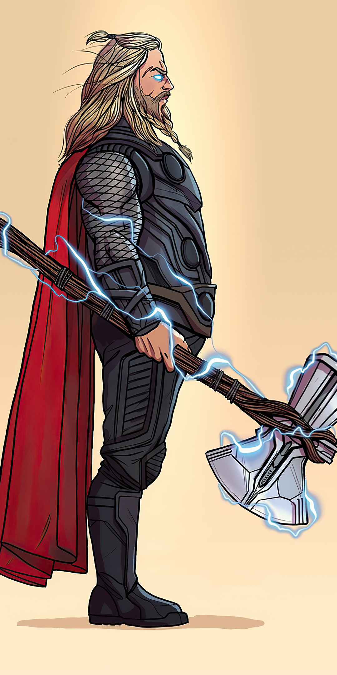 Download Comic Thor Phone Wallpaper