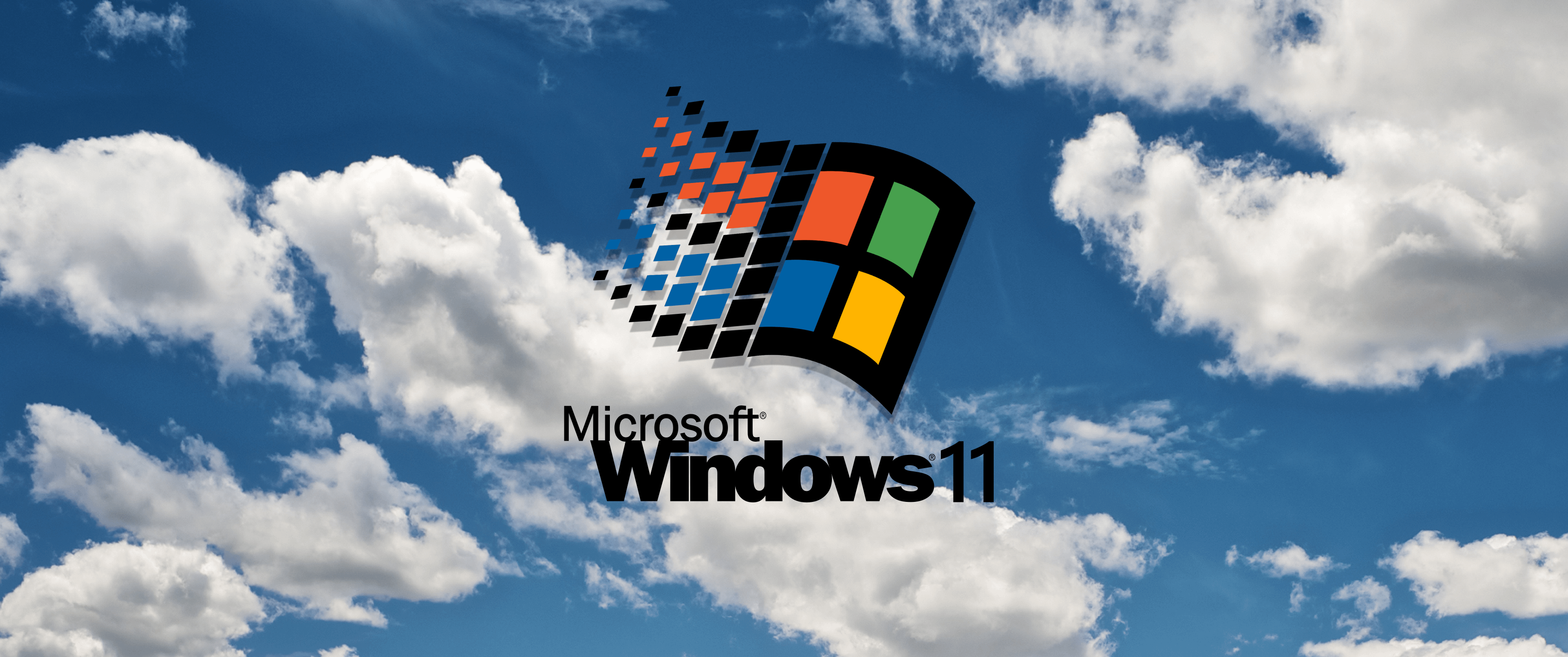 Retro Windows 11 [3440x1440], r