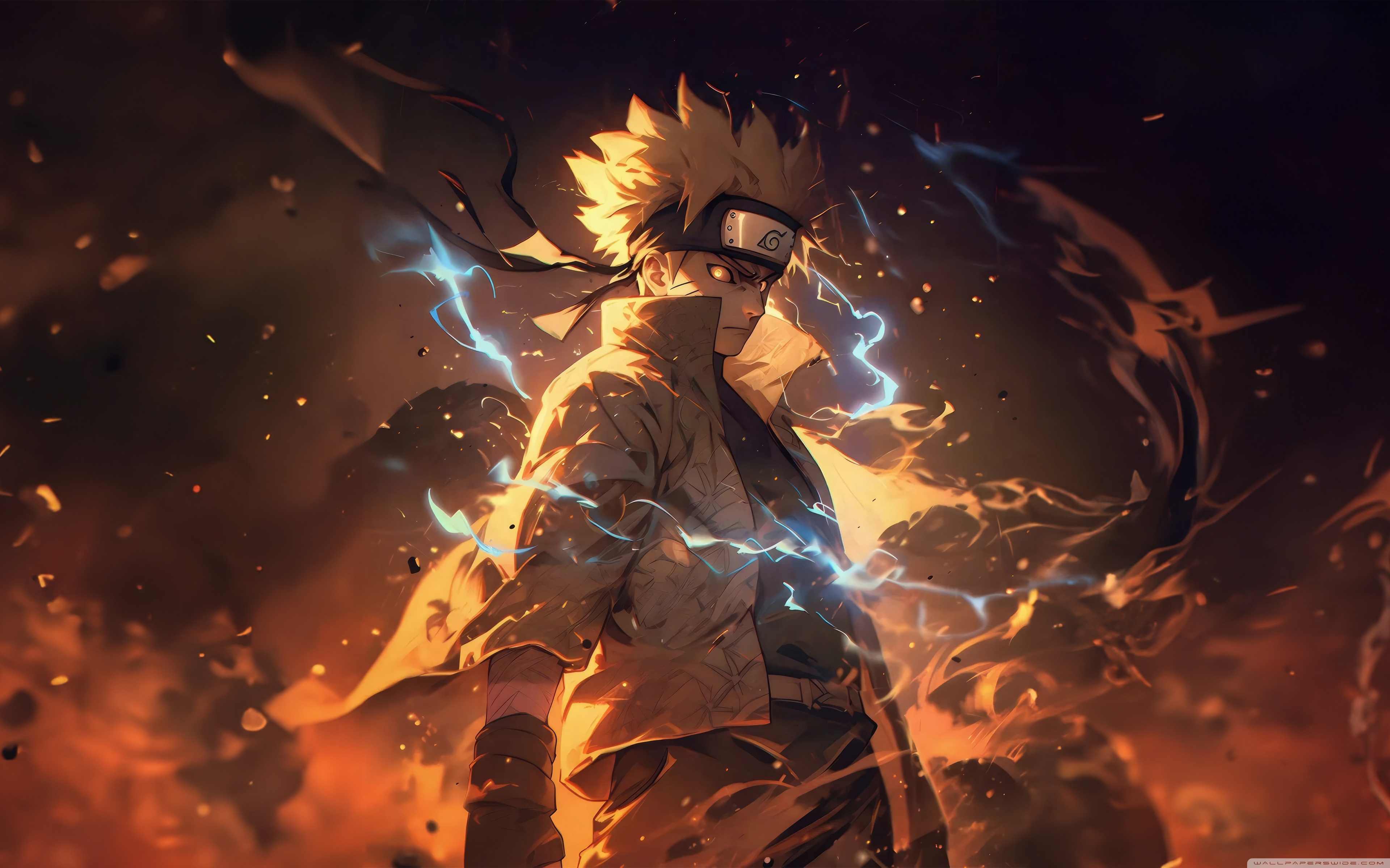 Naruto Nine Tails Ultra HD Wallpaper