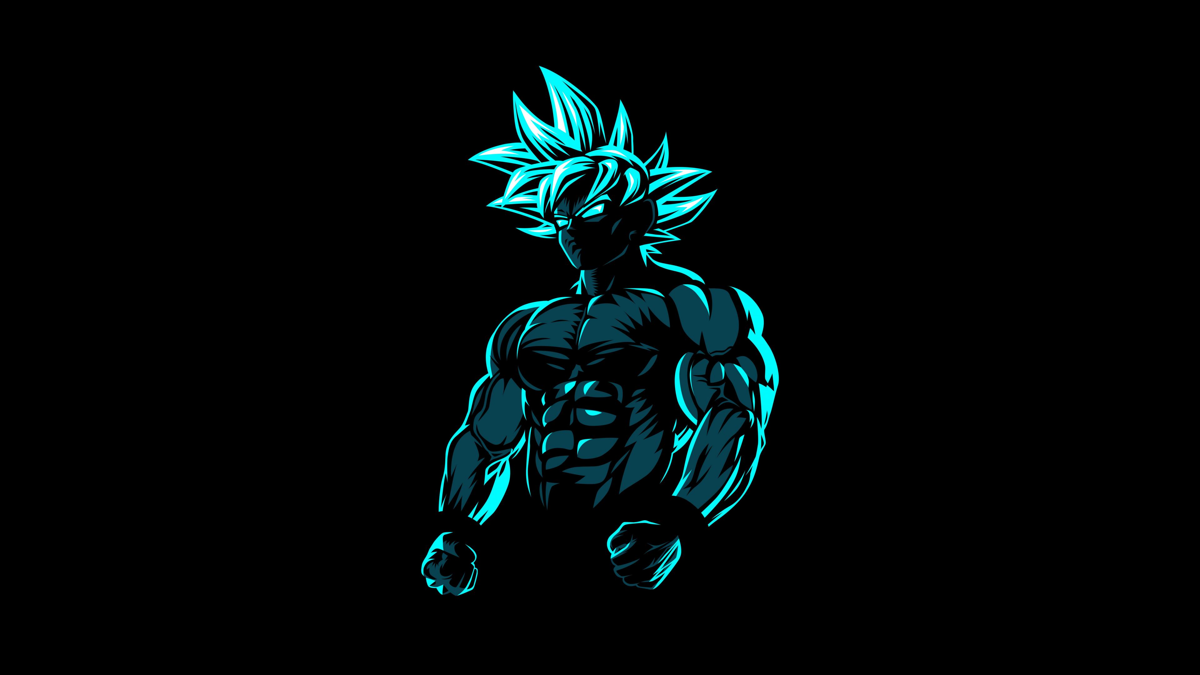 Goku Wallpaper 4K, Beast Mode, AMOLED
