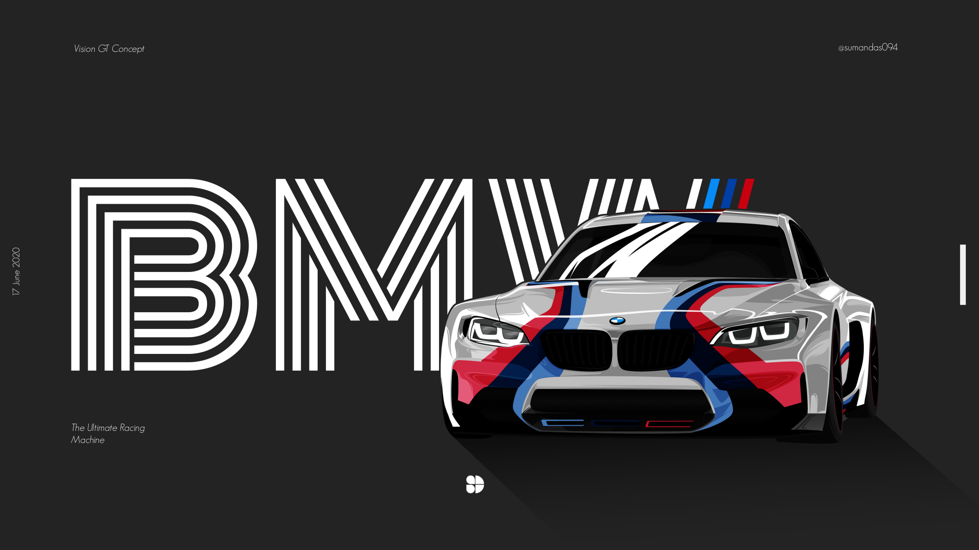 BMW vector art by Sumandas094