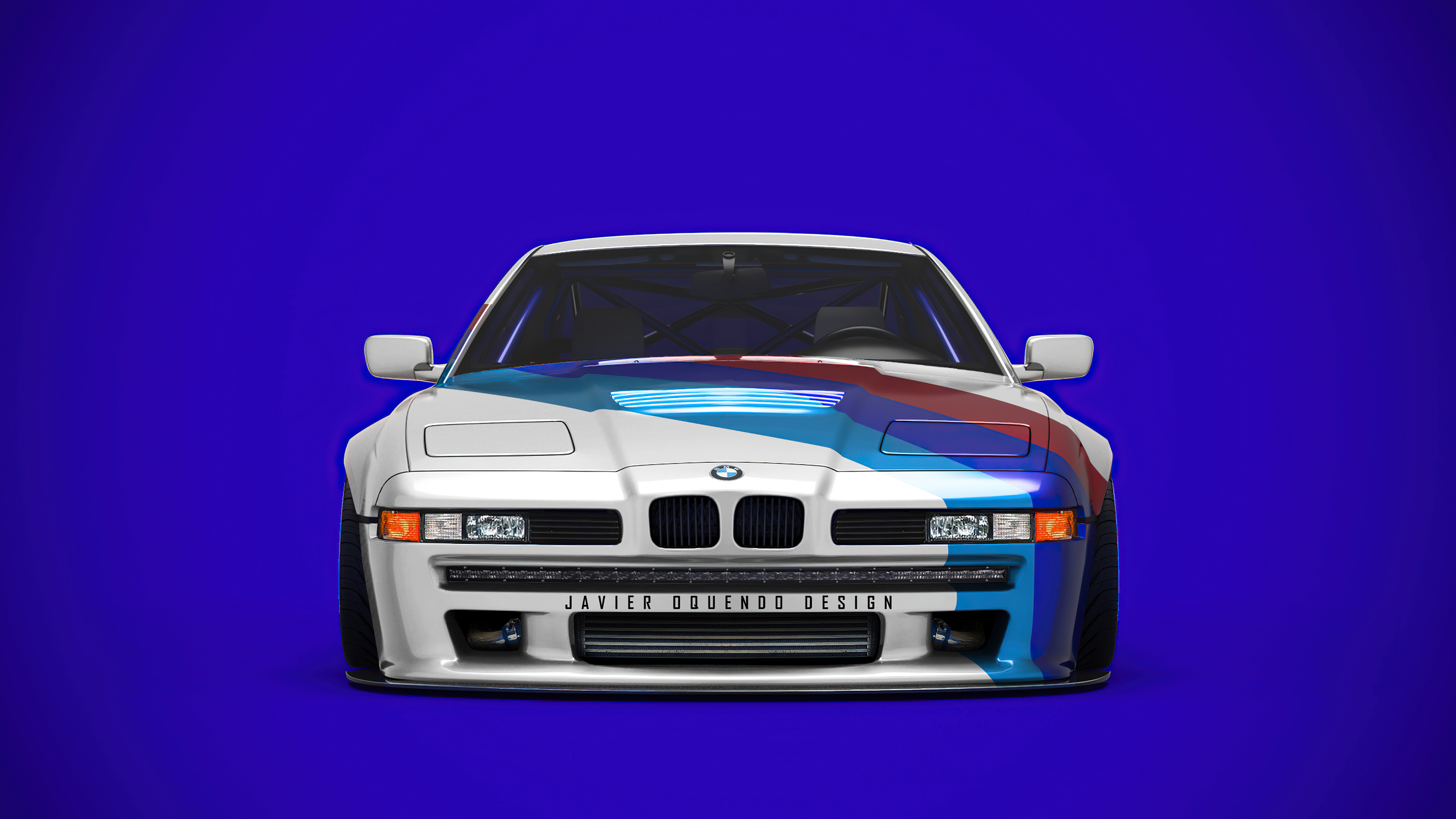 BMW 850 Minimal Wallpaper 4k for Desktop