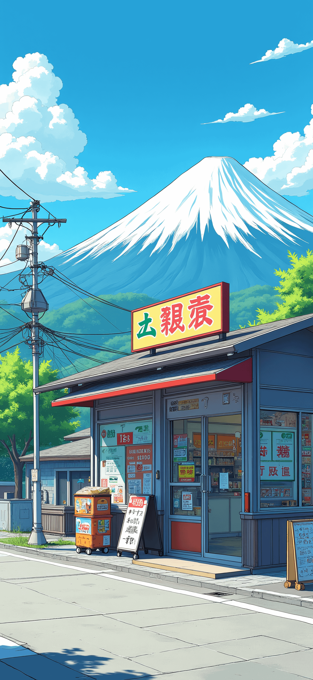 Anime Style Japan Themed Wallpaper