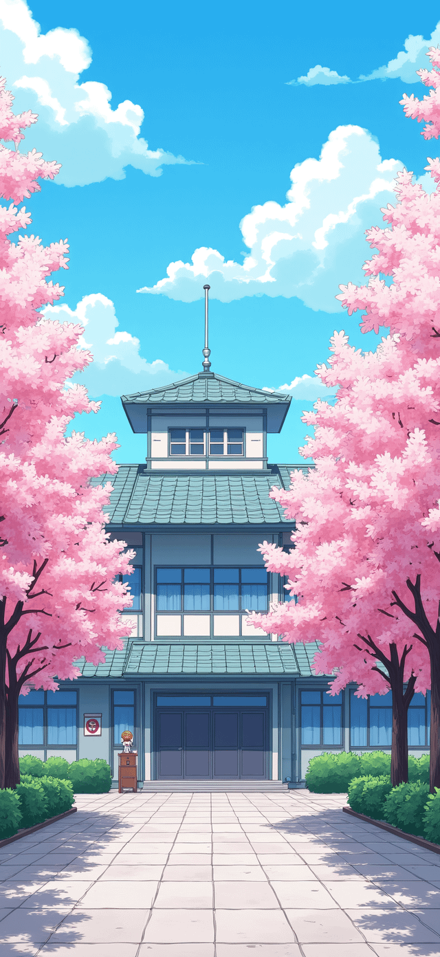 Anime Style Japan Themed Wallpaper