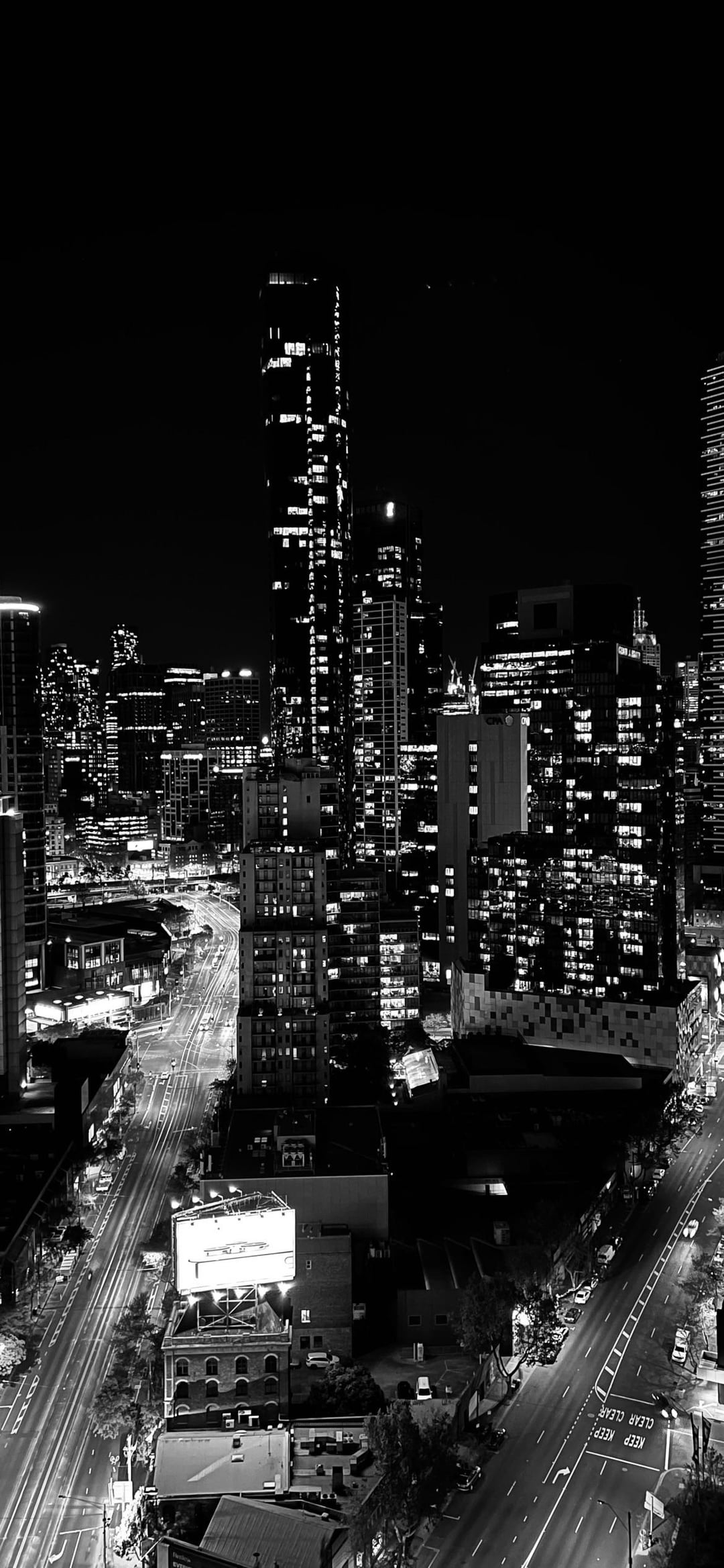 Melbourne City. Dark Asthetic, r