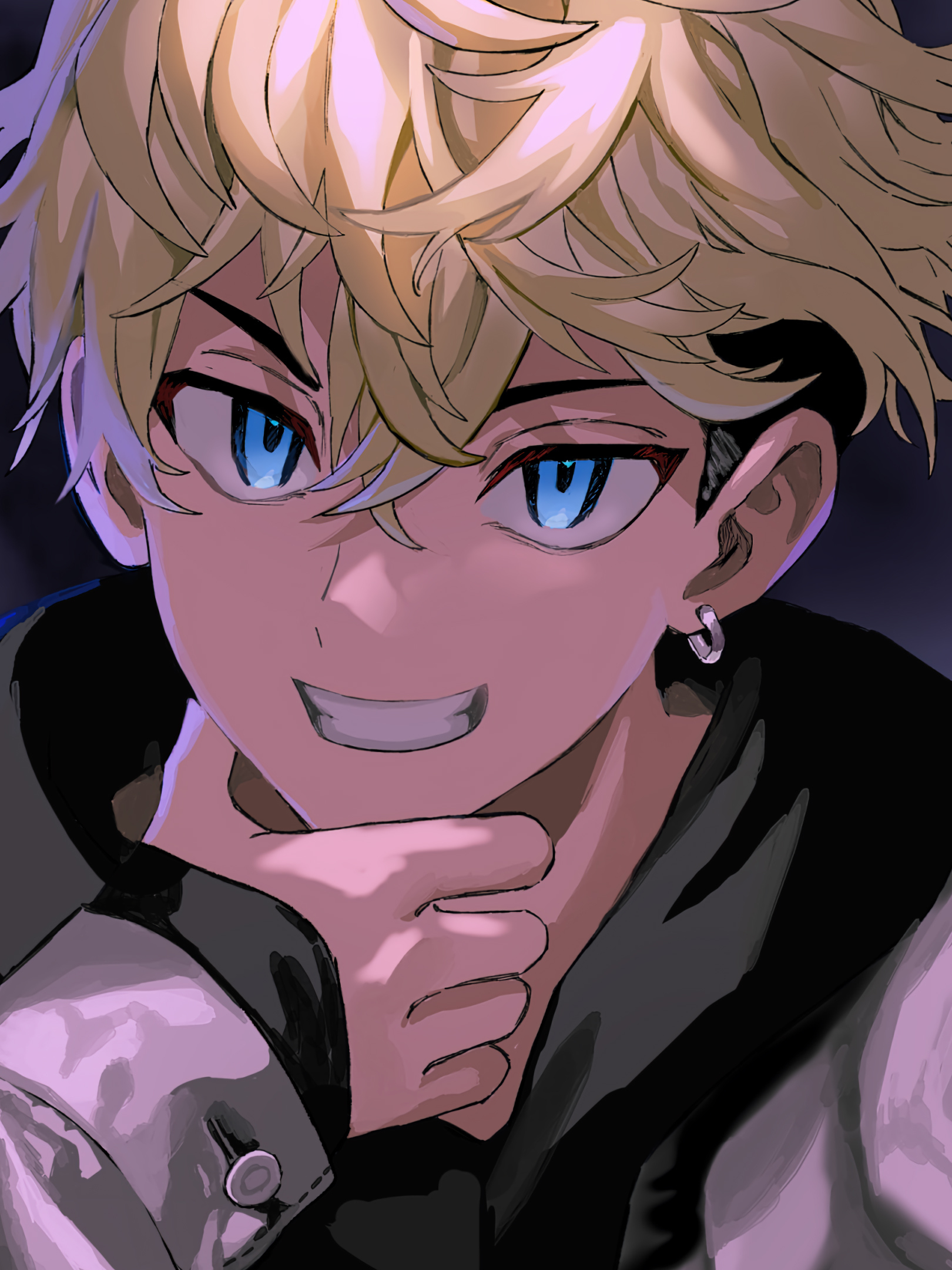 Anime, Blonde, Tokyo Revengers, Chifuyu