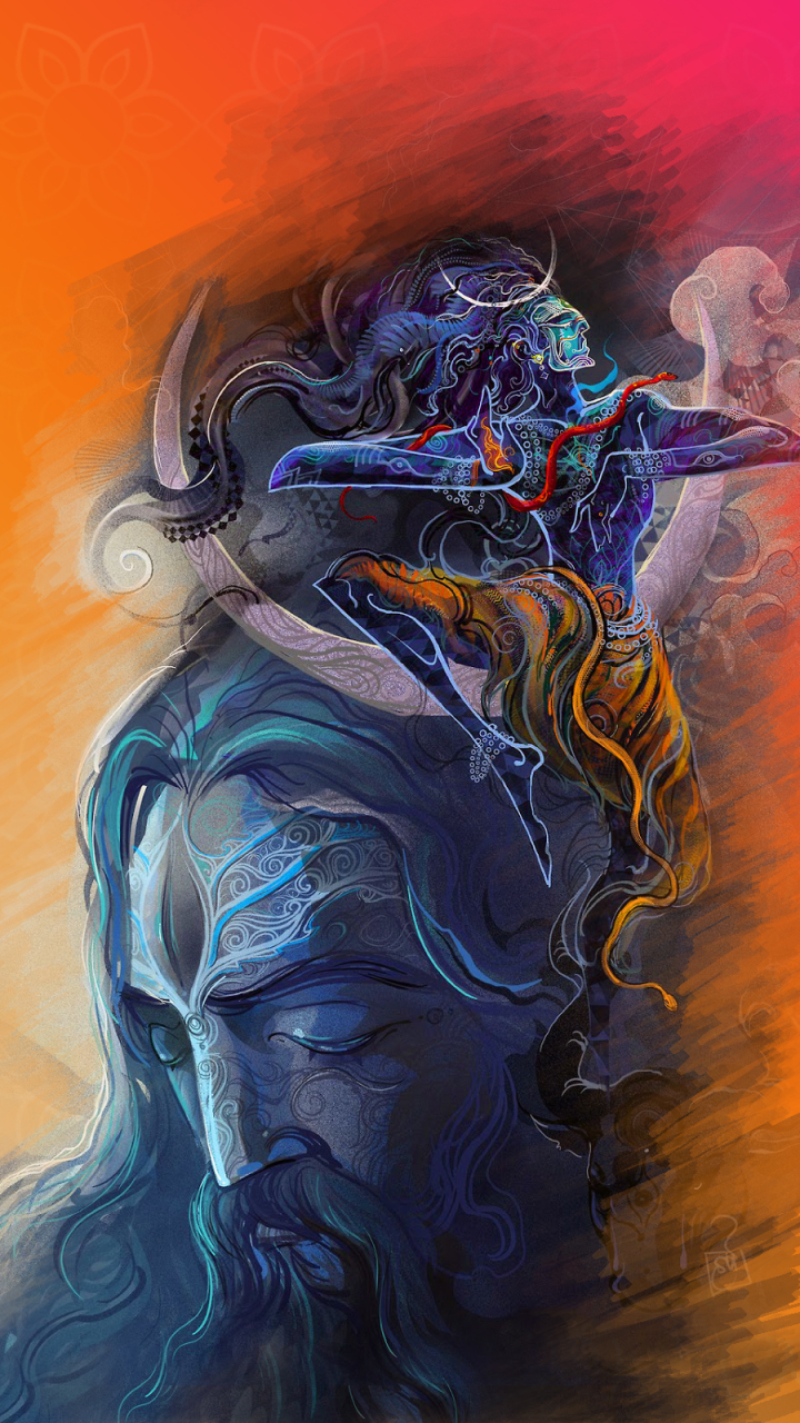 Shiva Religious Hinduism Phone Wallpaper