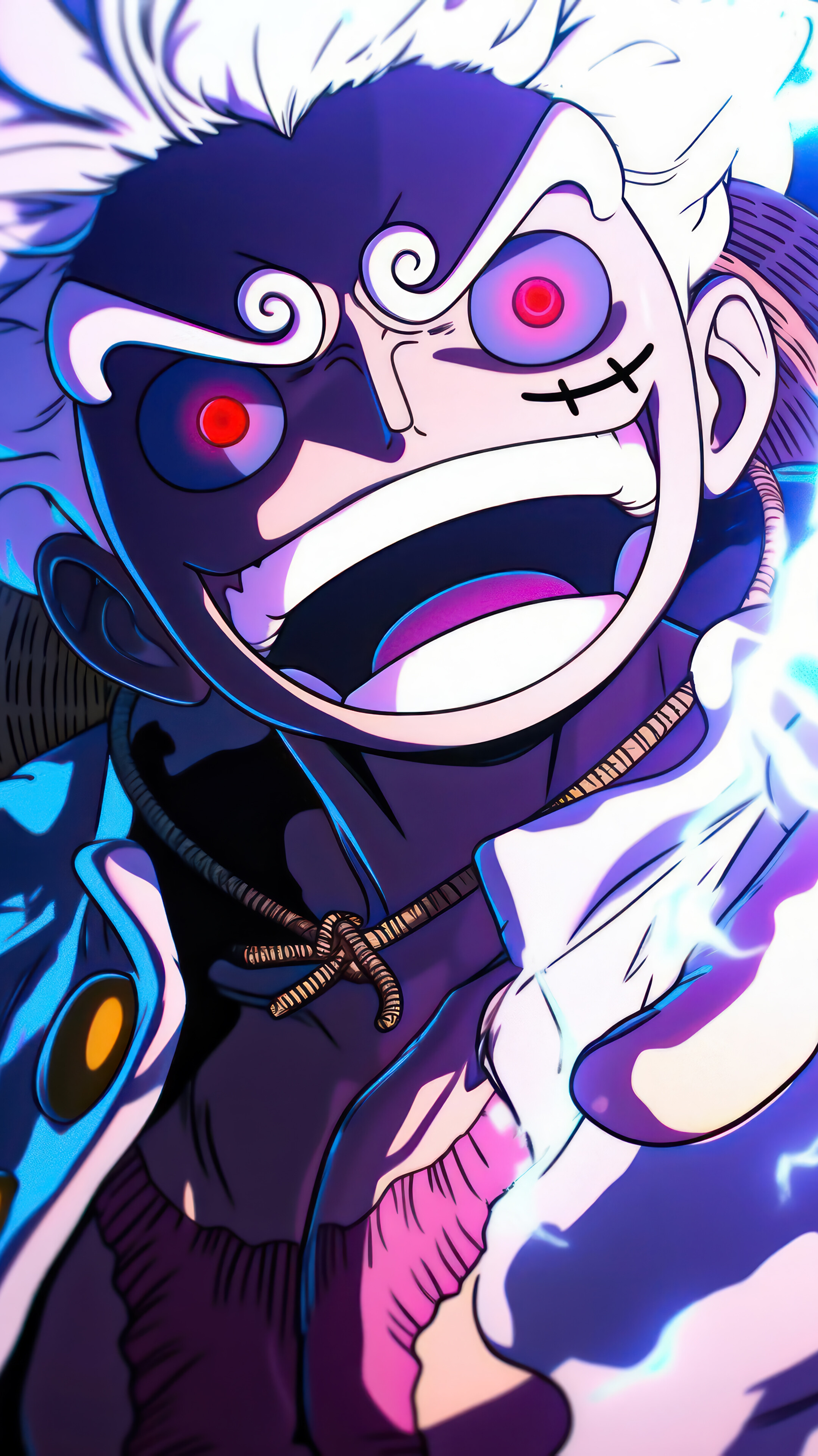 Luffy Gear 5 One Piece 4K Wallpaper