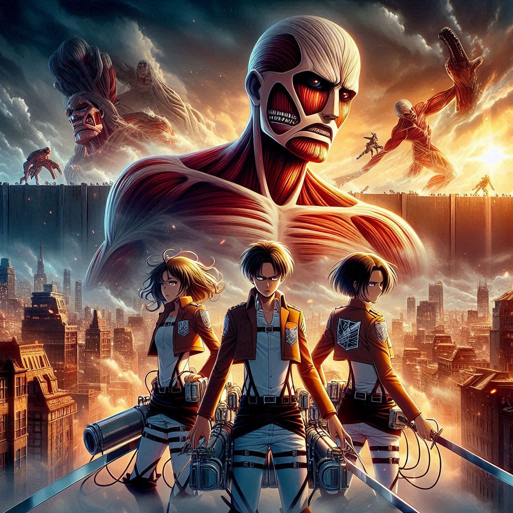 Attack on Titan Wallpaper 4k HD