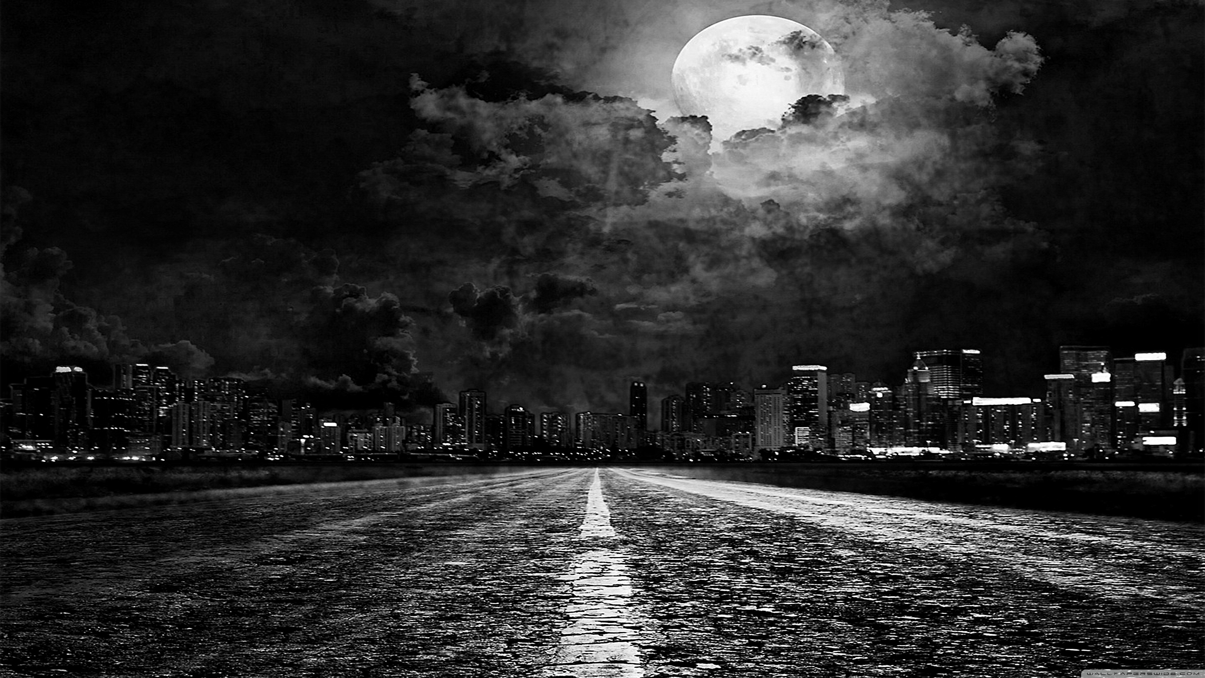 Moon Dark Ultra HD Wallpaper for 4K UHD