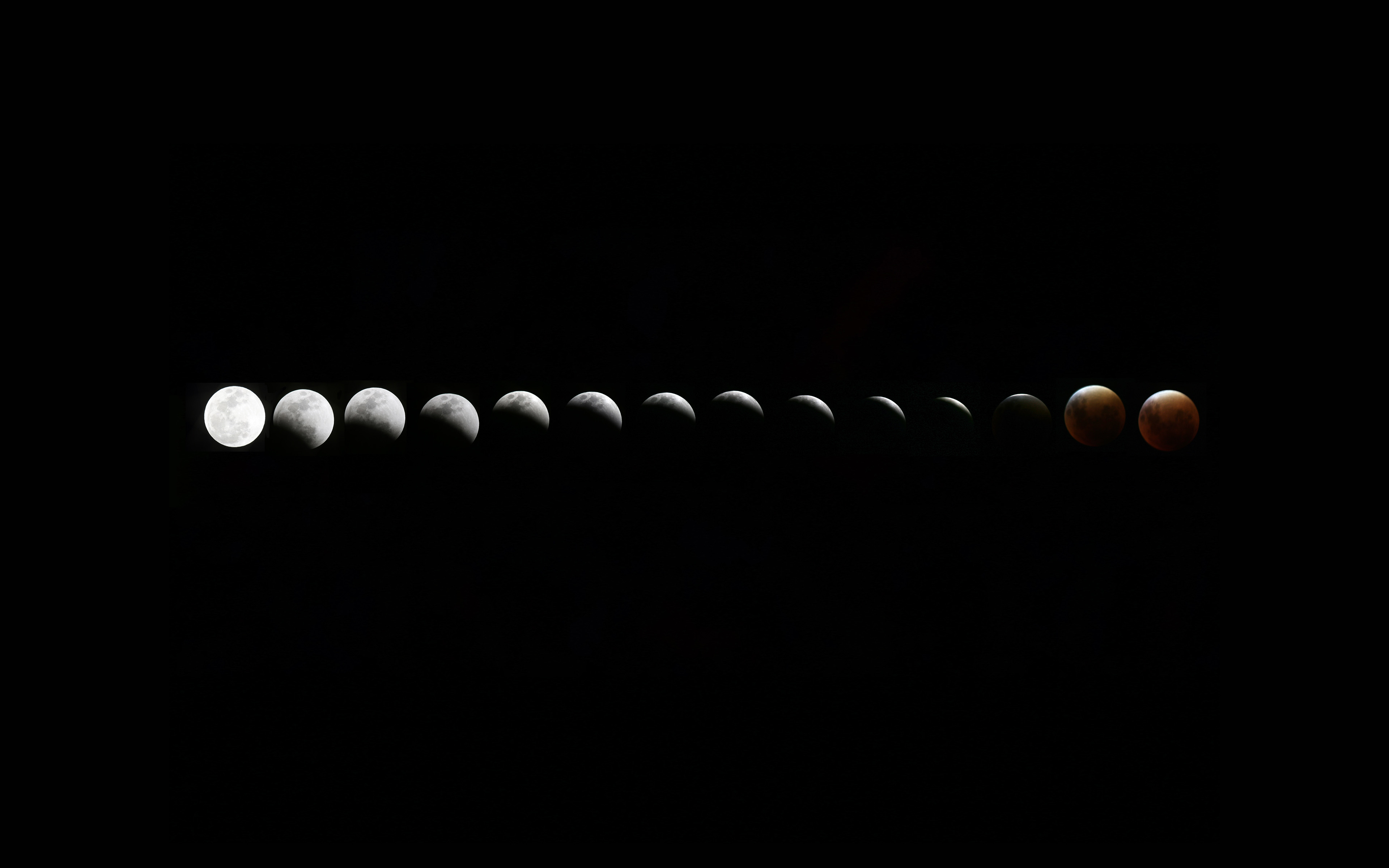 wallpaper for desktop, laptop. moon fade lunar nature space dark