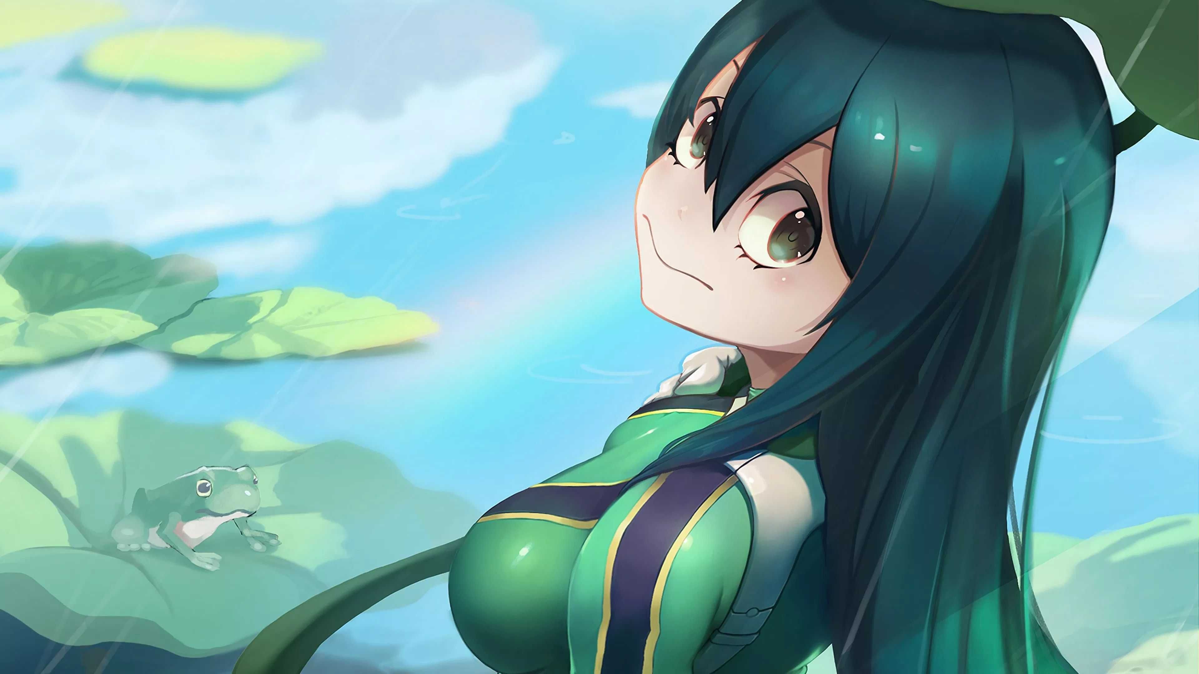 4K Tsuyu Asui Wallpaper