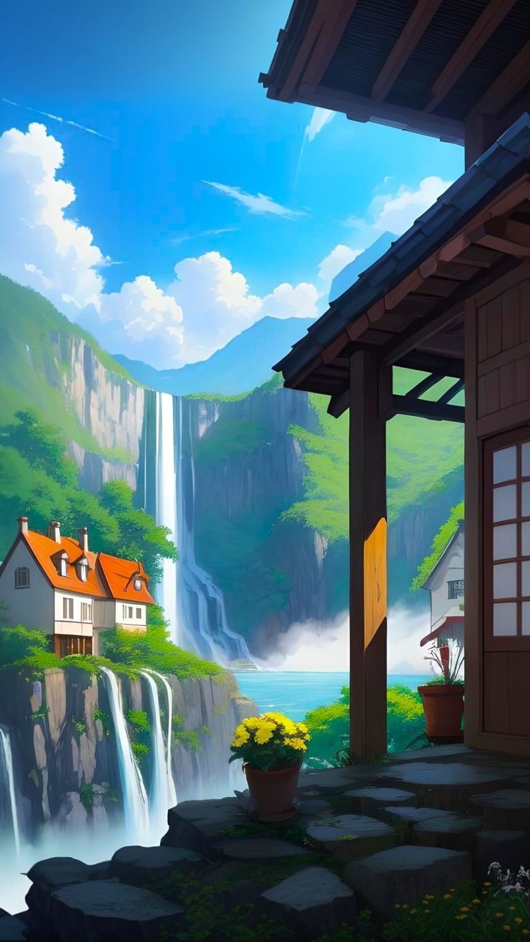 wallapper iphone nature anime Archives