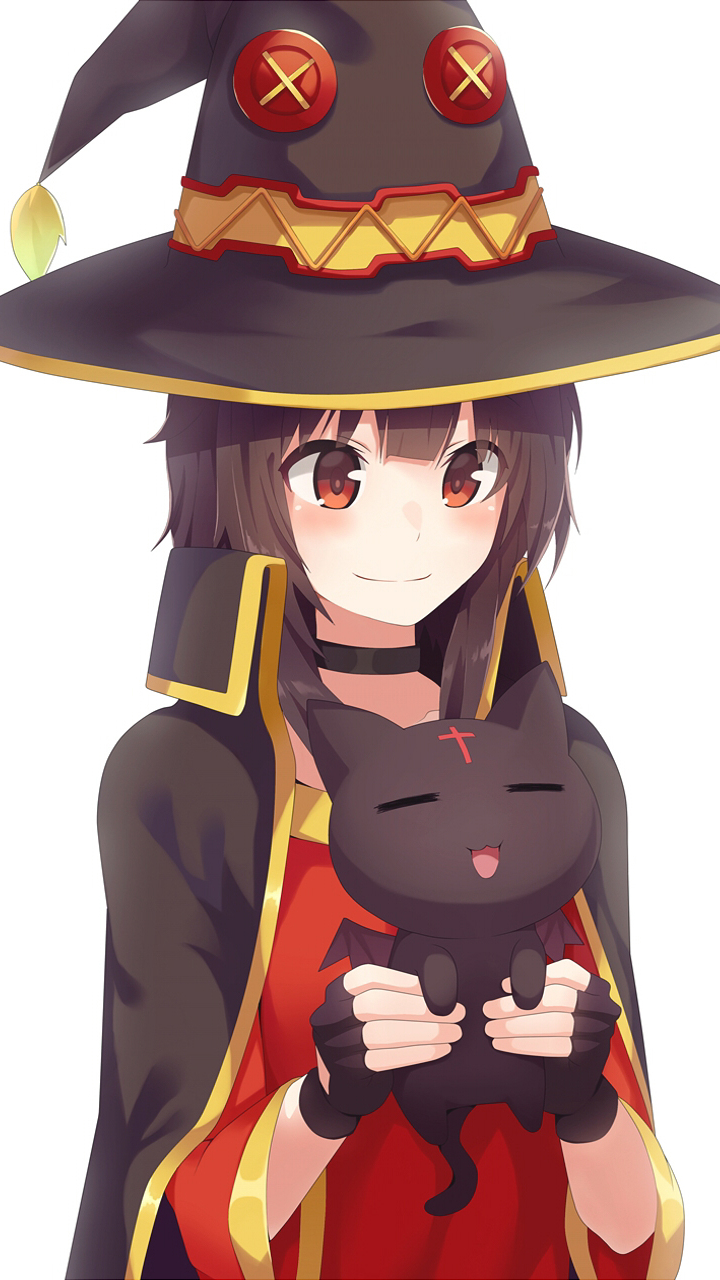 Megumin (KonoSuba) Phone Wallpaper