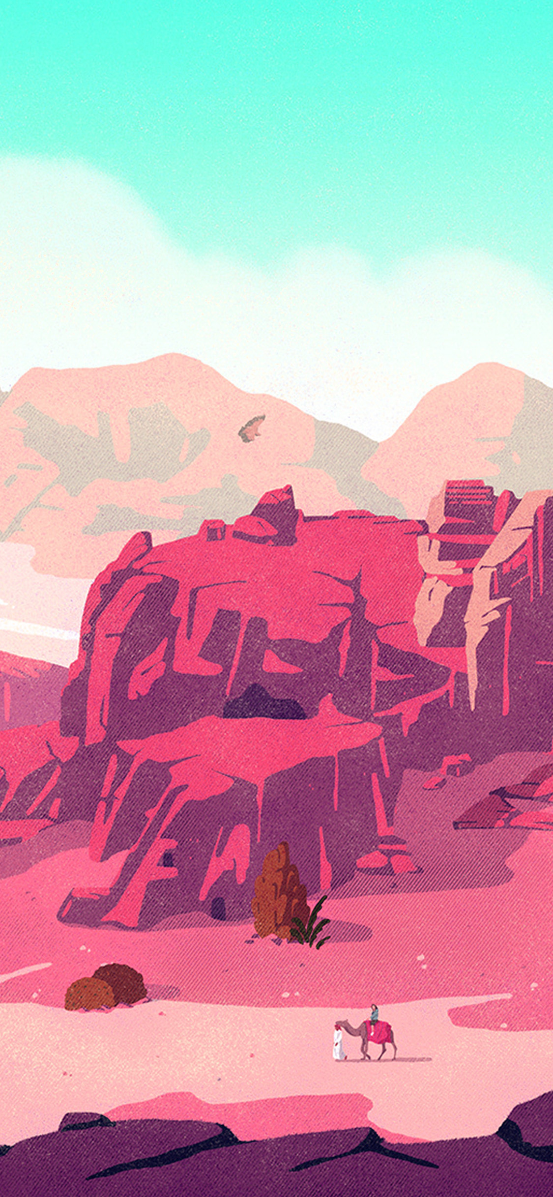 Dessert Illustration Walking Anime