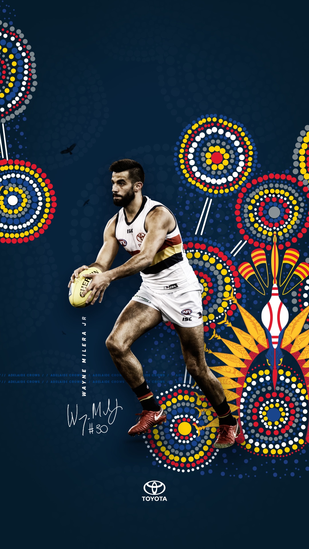 Adelaide Crows mobile phone wallpaper