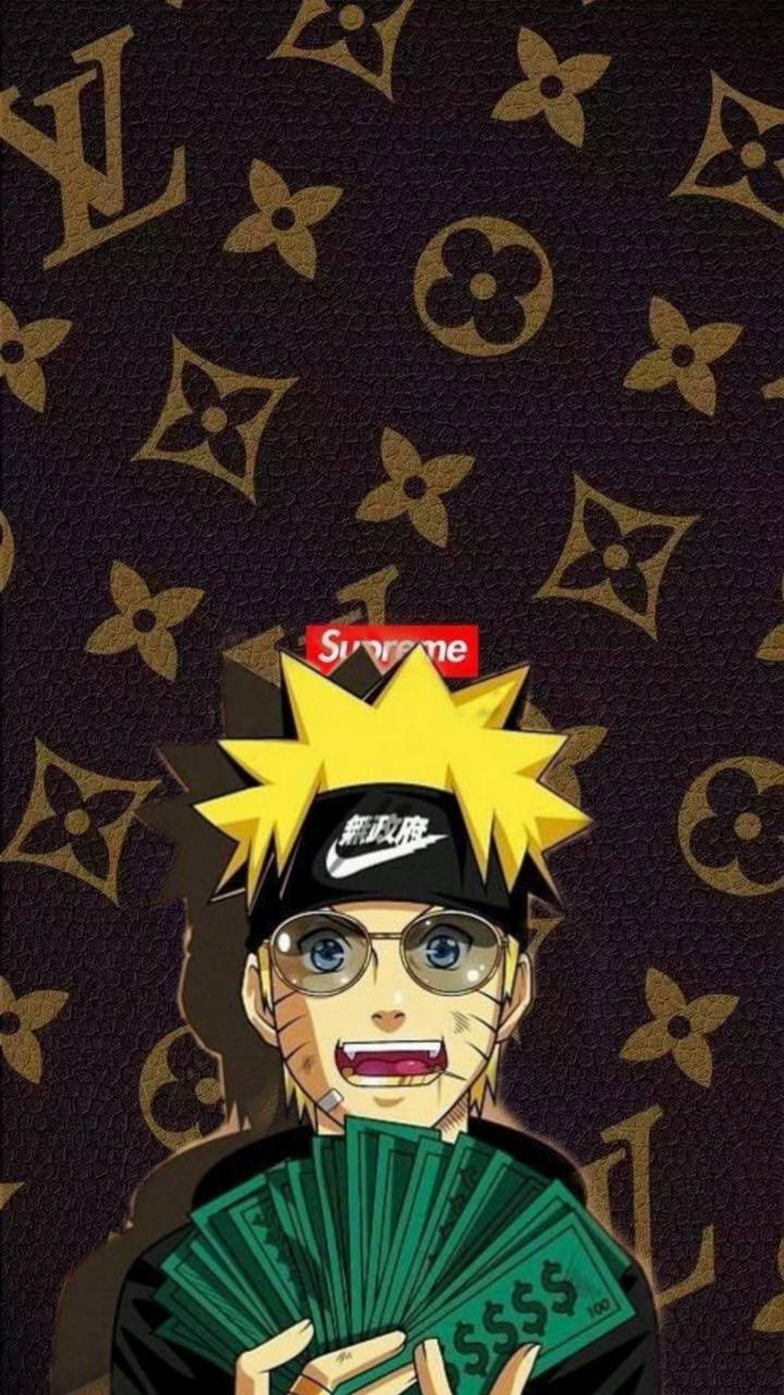 Download Naruto Drip Is Clutching Money