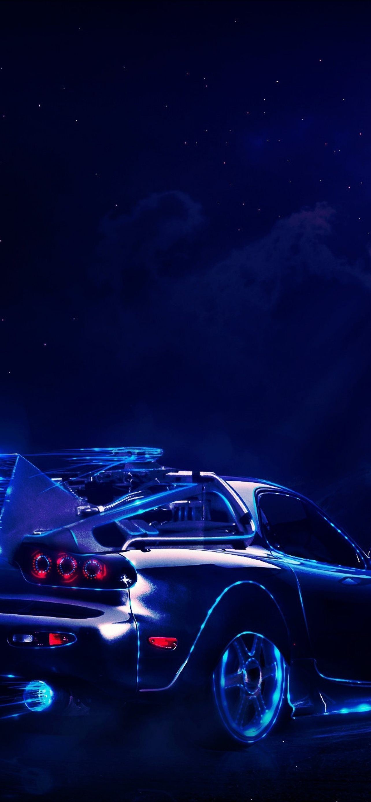 Back To The Future Mazda Rx7 Moon