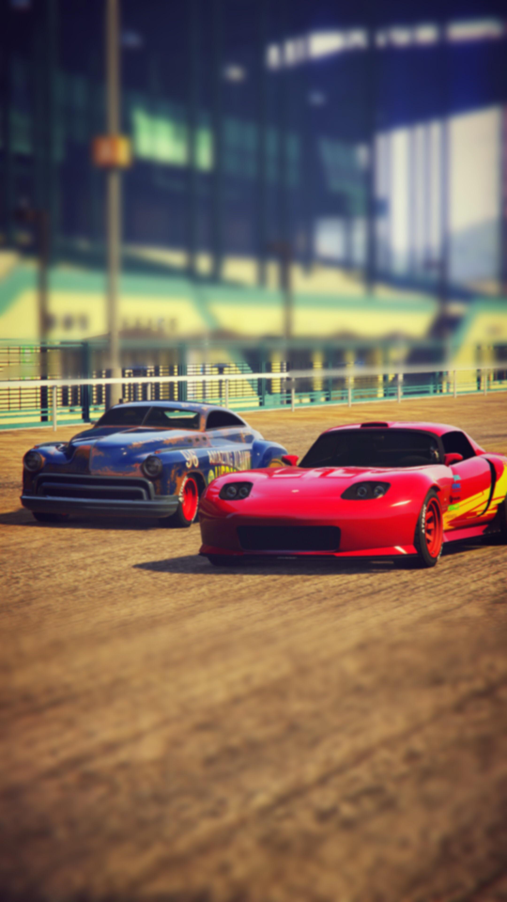 Doc Hudson and Lightning McQueen photo