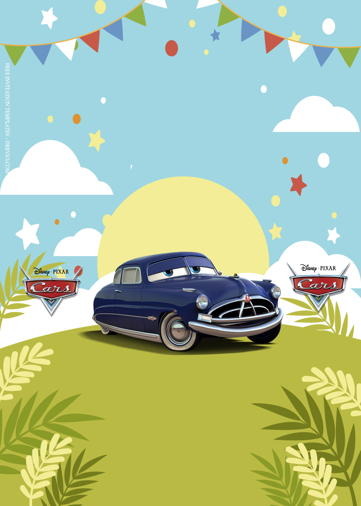 Sky Birthday Invitation