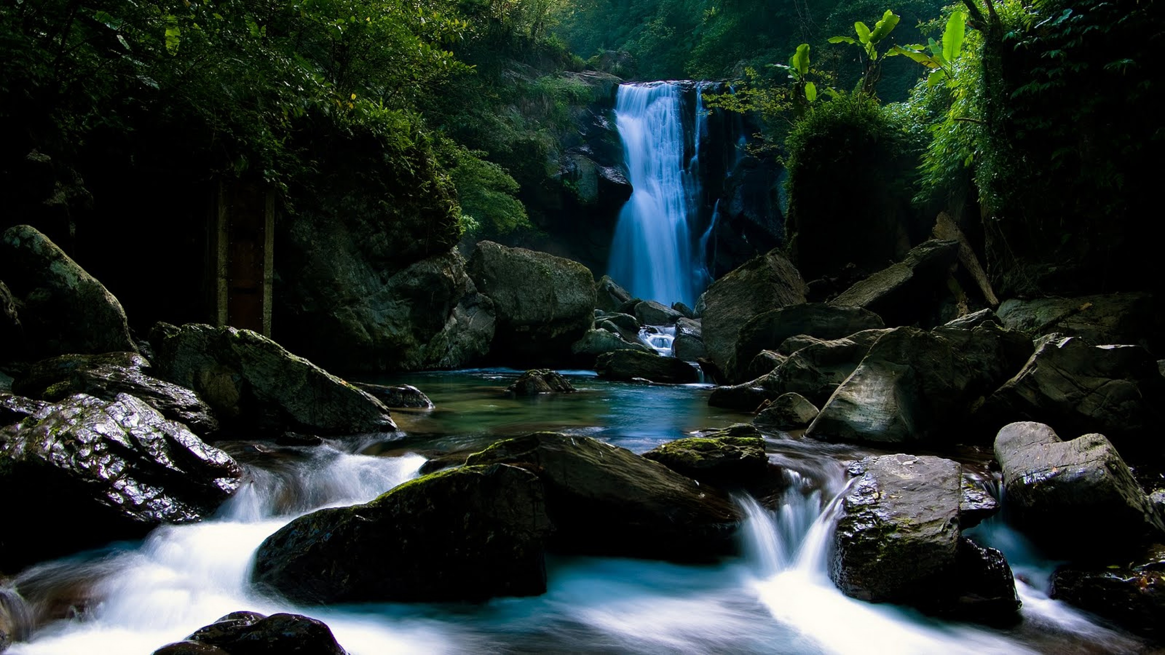 Wallpaper Waterfall, Water Resources