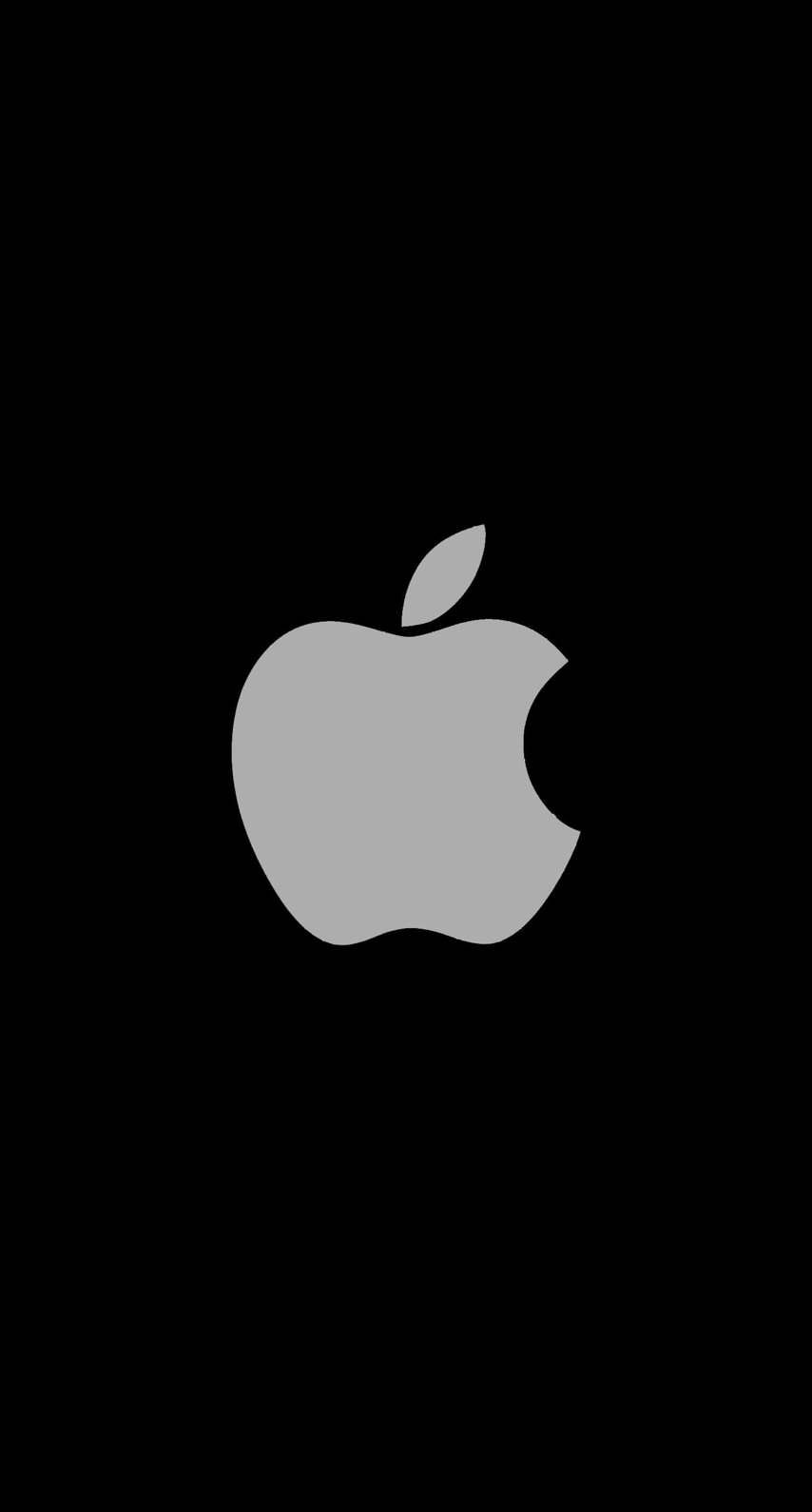 Apple logo black cool. wallpaper.sc