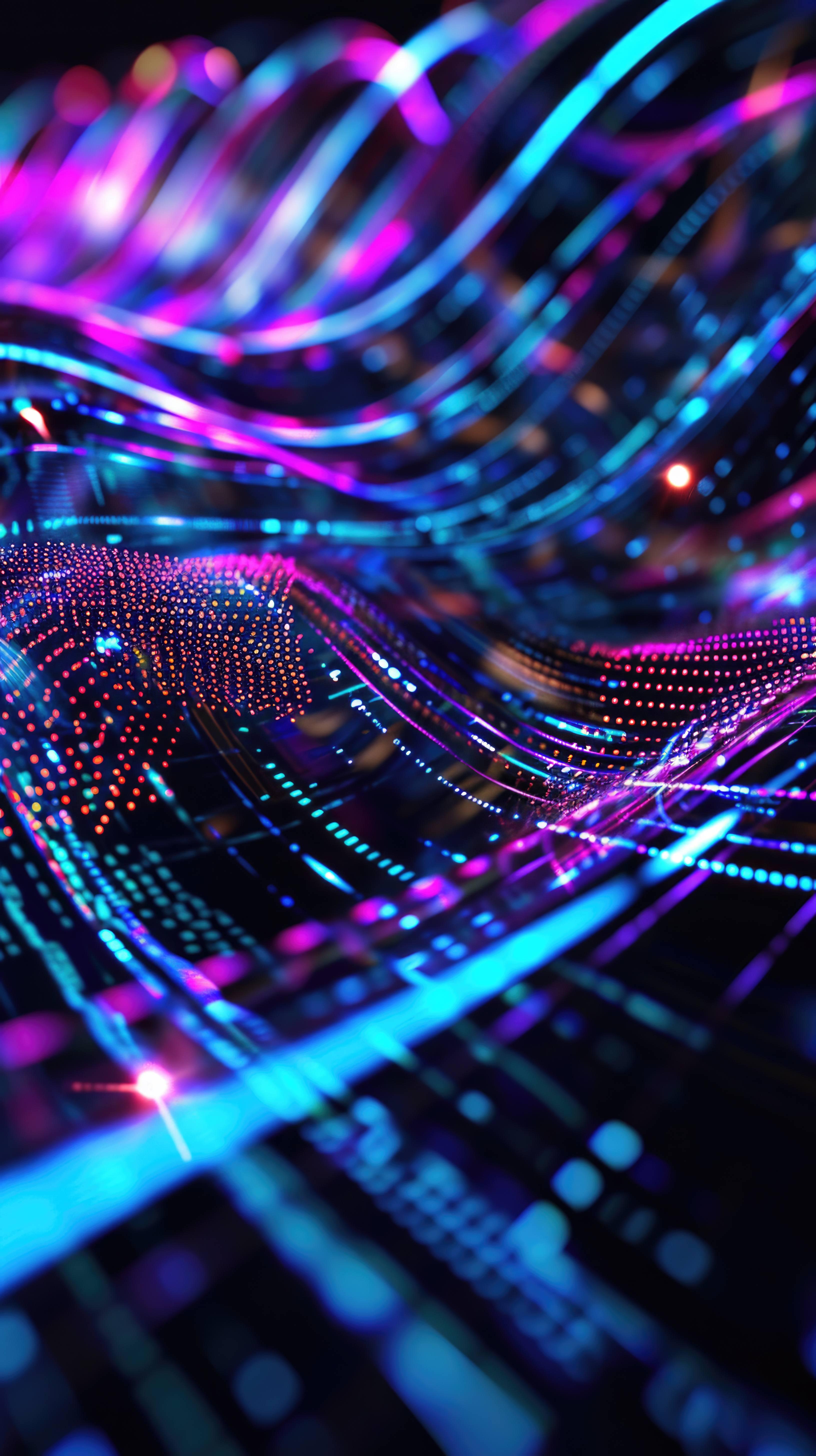 Abstract technology phone background