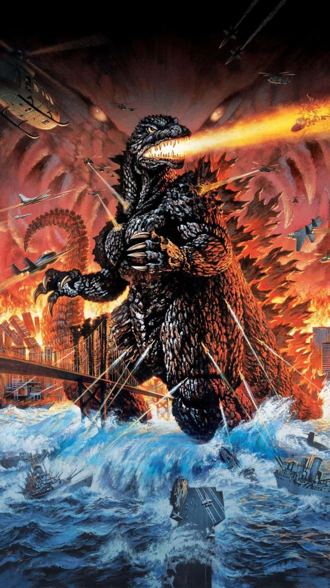 Download Godzilla 2000 Roaring in